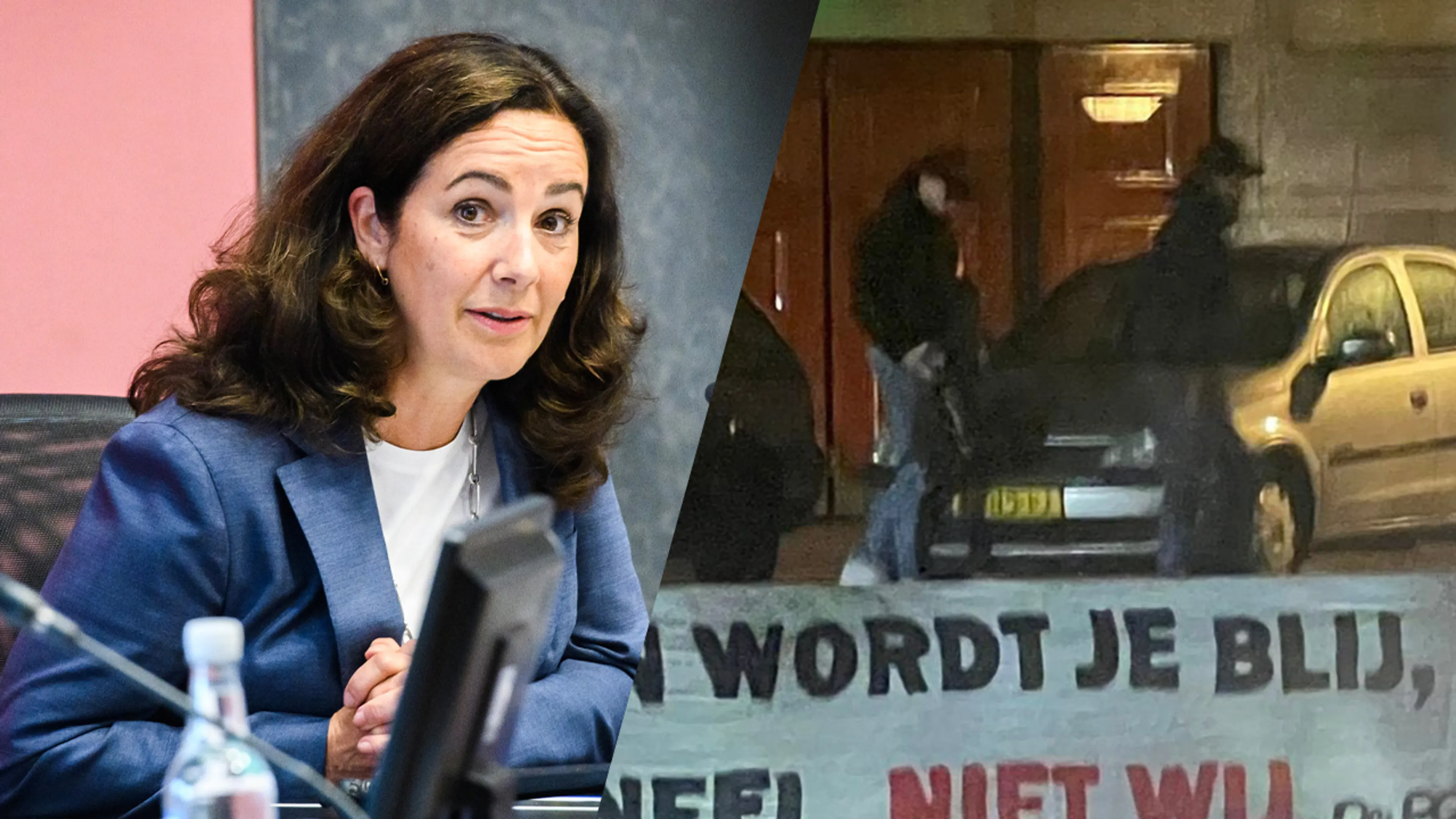 Boze PSV-fans bezoeken woning burgemeester Femke Halsema: 'Je zoon is crimineel'