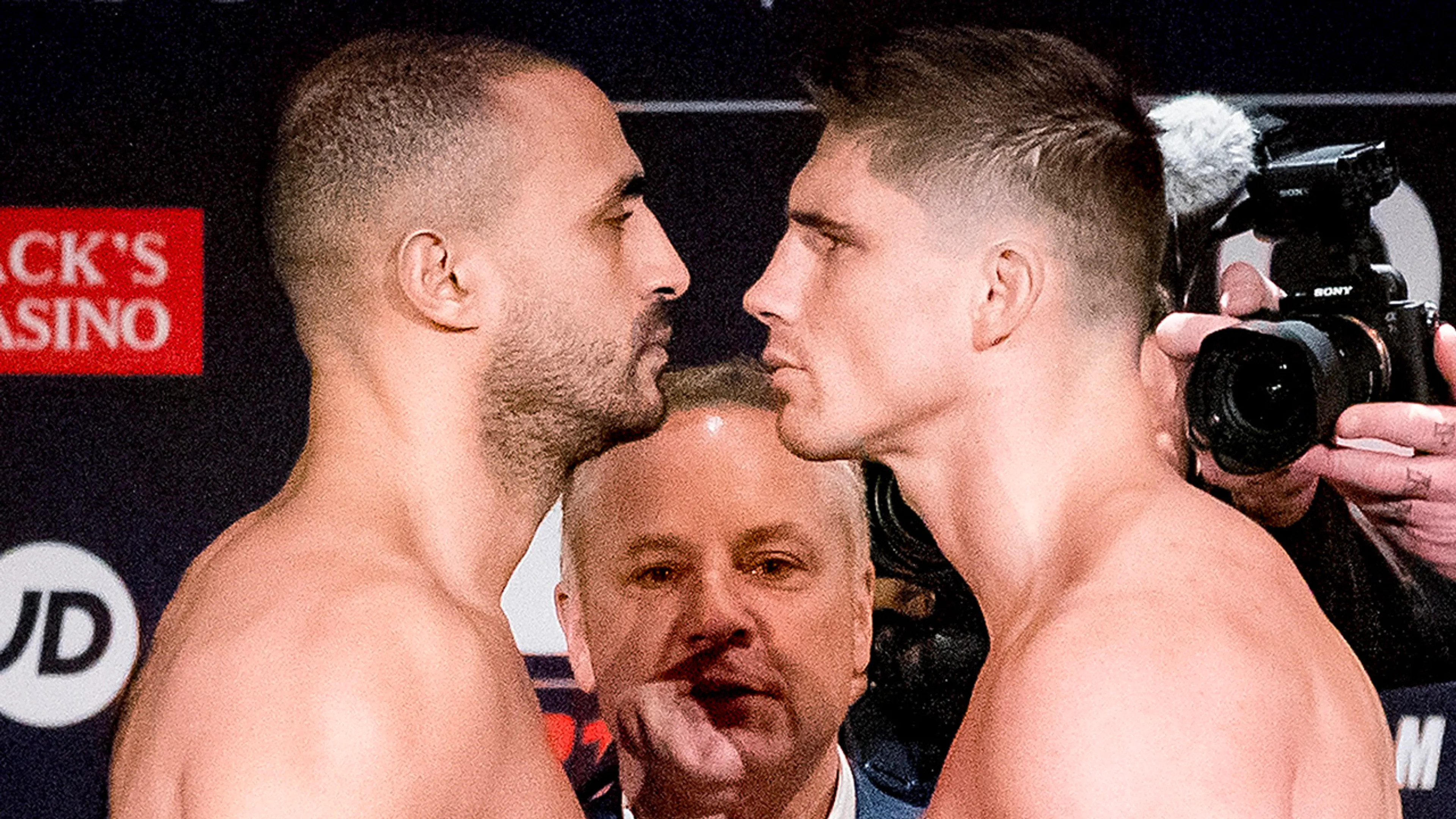OFF-TOPIC: De staredown tussen Badr Hari en Rico Verhoeven