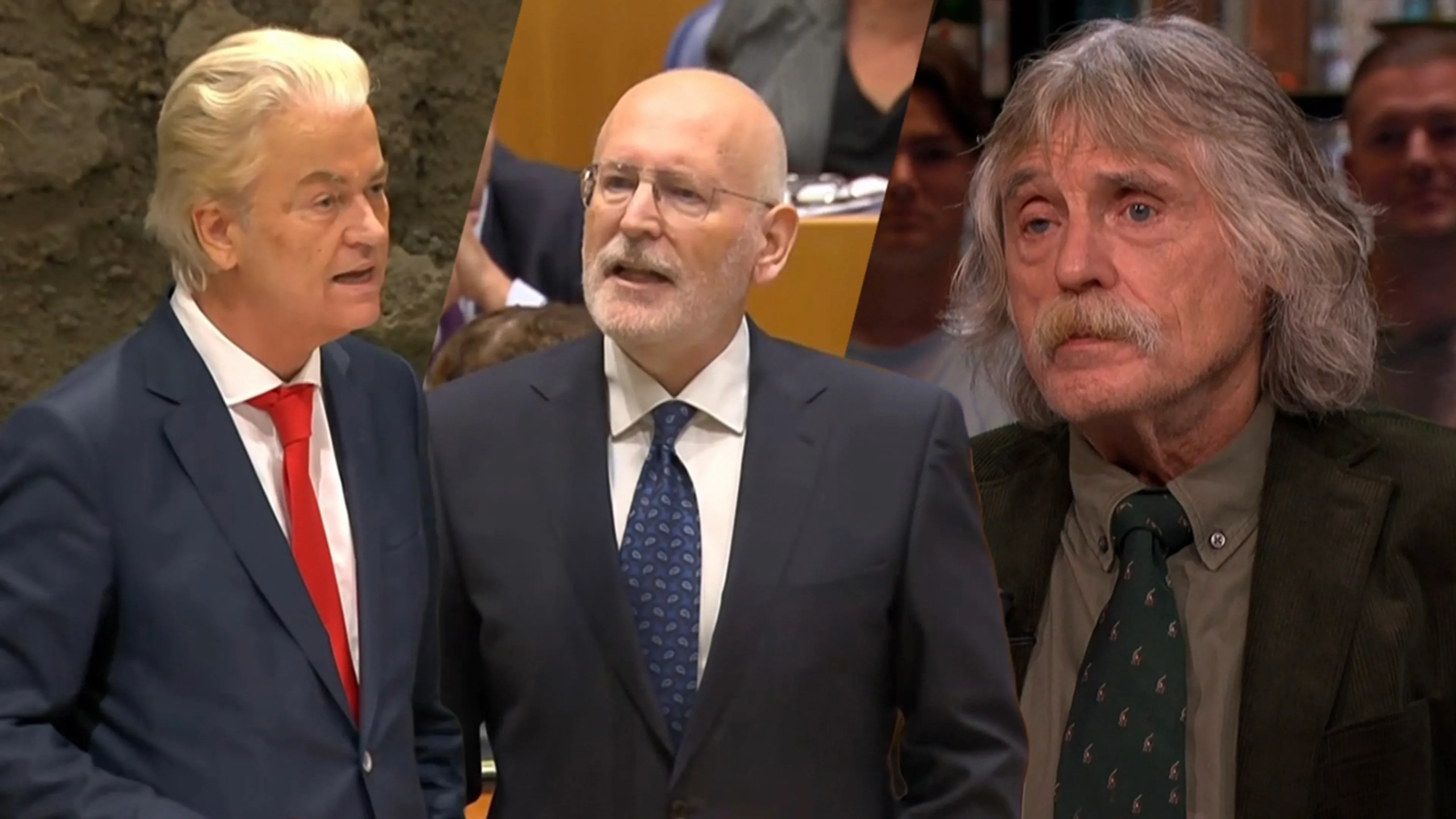 Johan Derksen trekt conclusie na zien van clash tussen Geert Wilders en Frans Timmermans