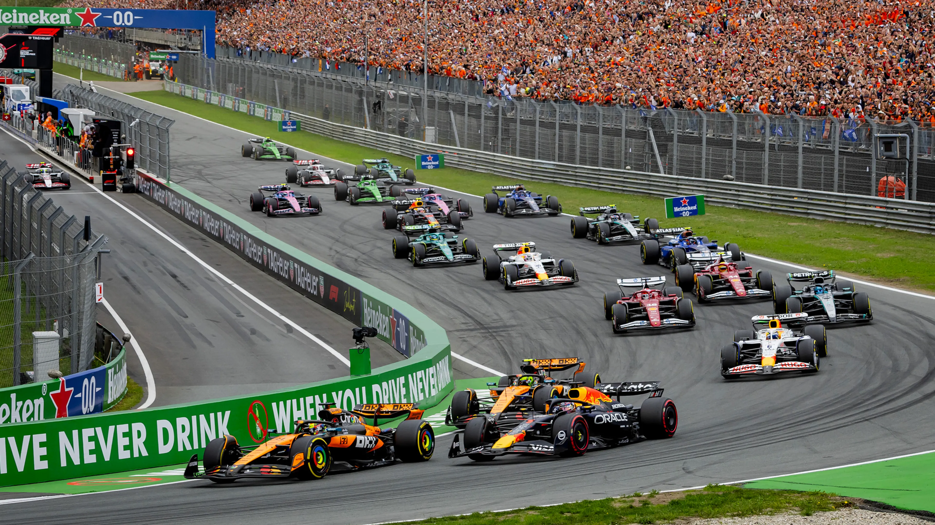 Regen op komst? Dit is de weersvoorspelling voor de laatste Grand Prix van Zandvoort
