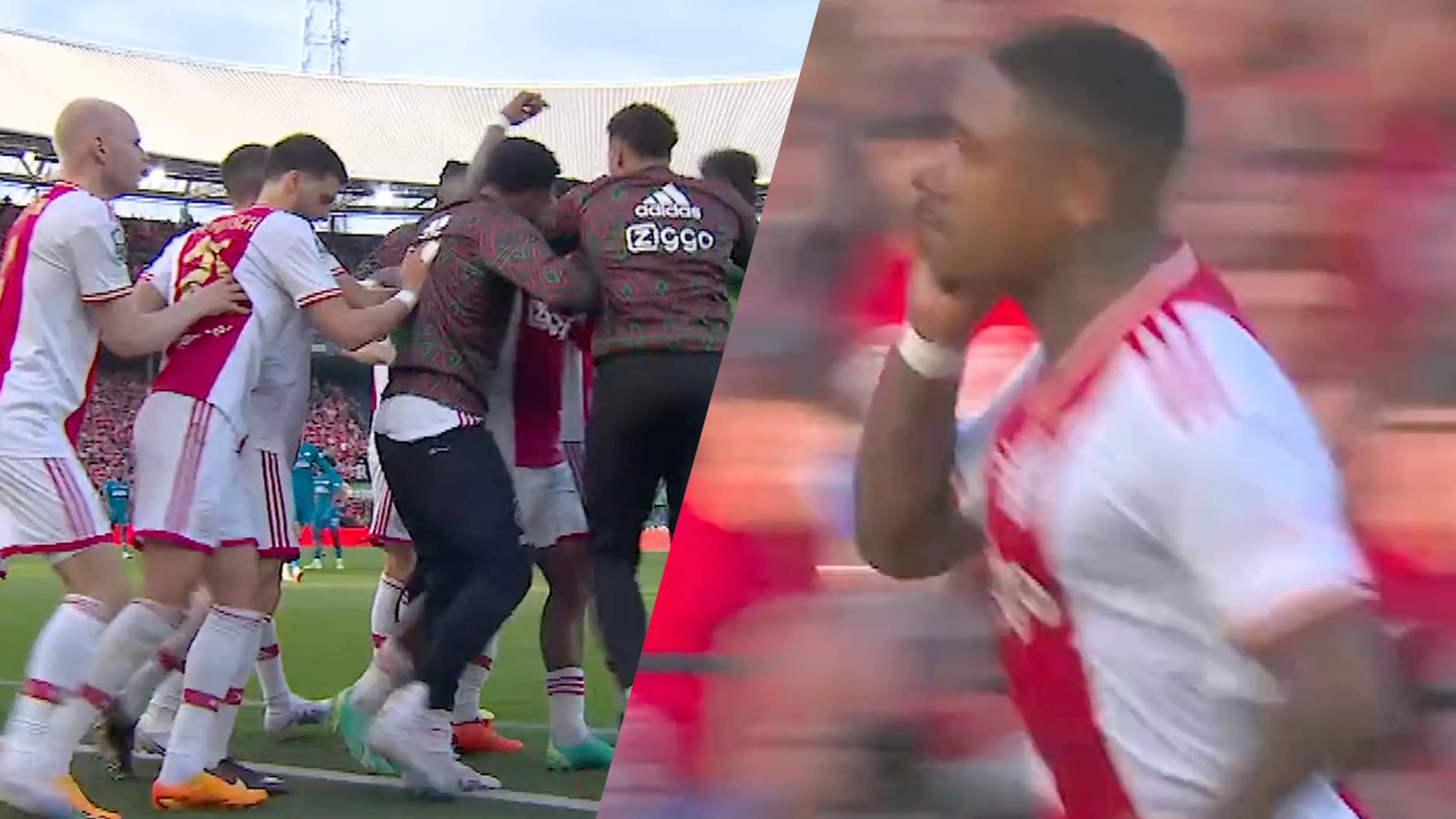 Videogoal: Bergwijn zet Ajax op voorsprong in bekerfinale tegen PSV