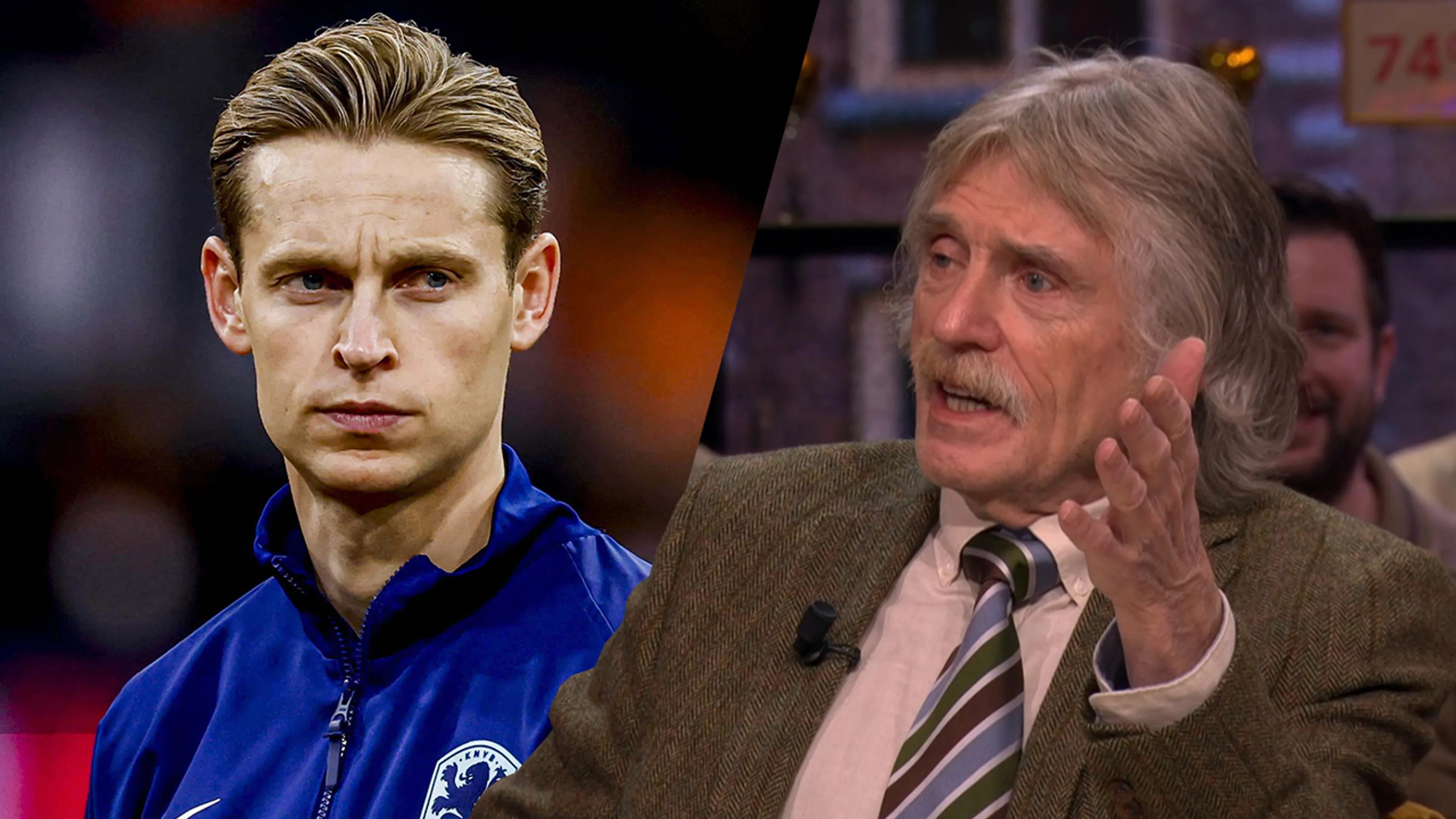Johan Derksen wijst 'absolute vedette' bij Oranje aan: 'Hij heeft alles wat Frenkie niet heeft!'
