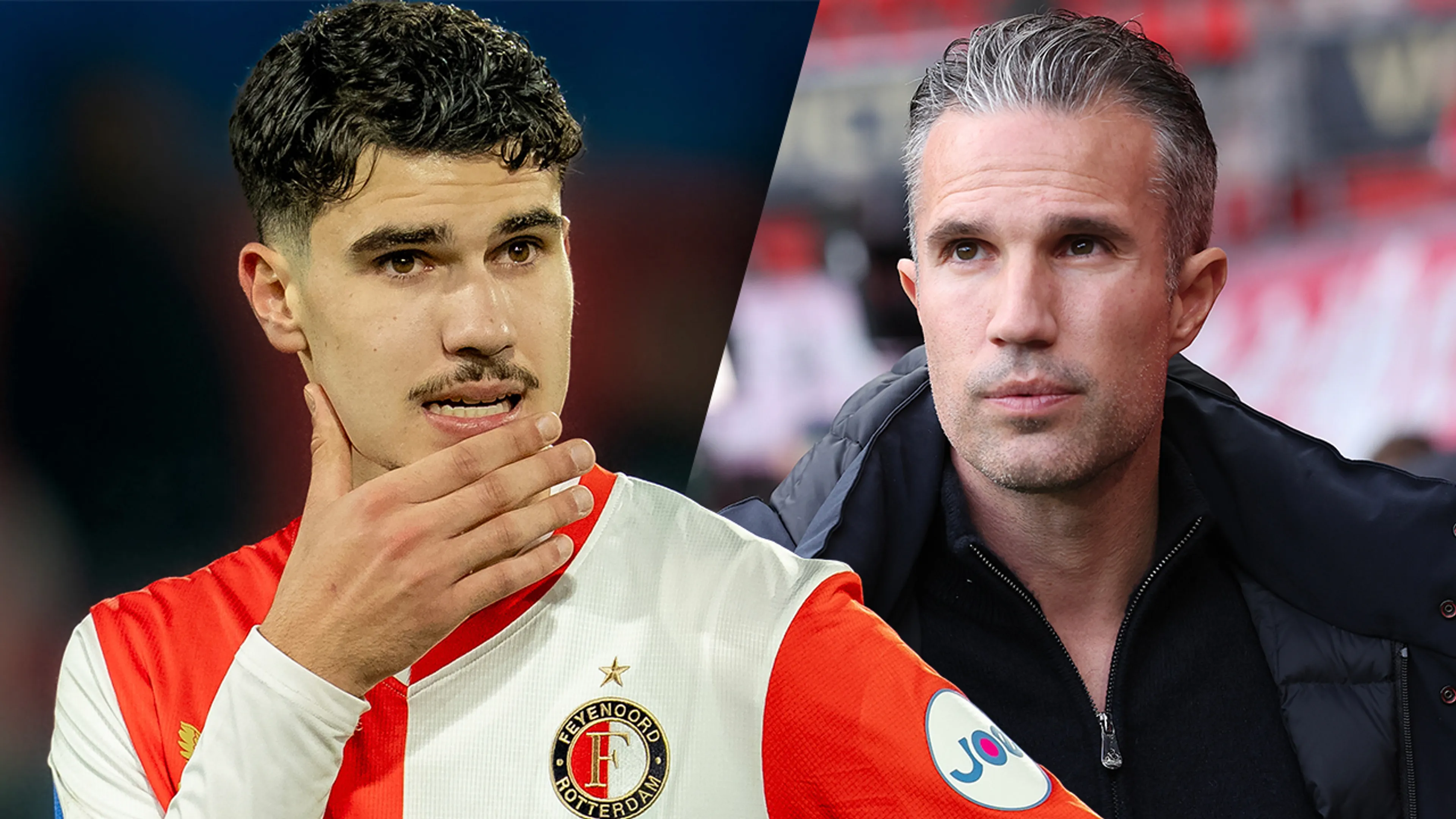 Shaqueel van Persie reageert voor het eerst op ontslag van vader Robin bij Feyenoord