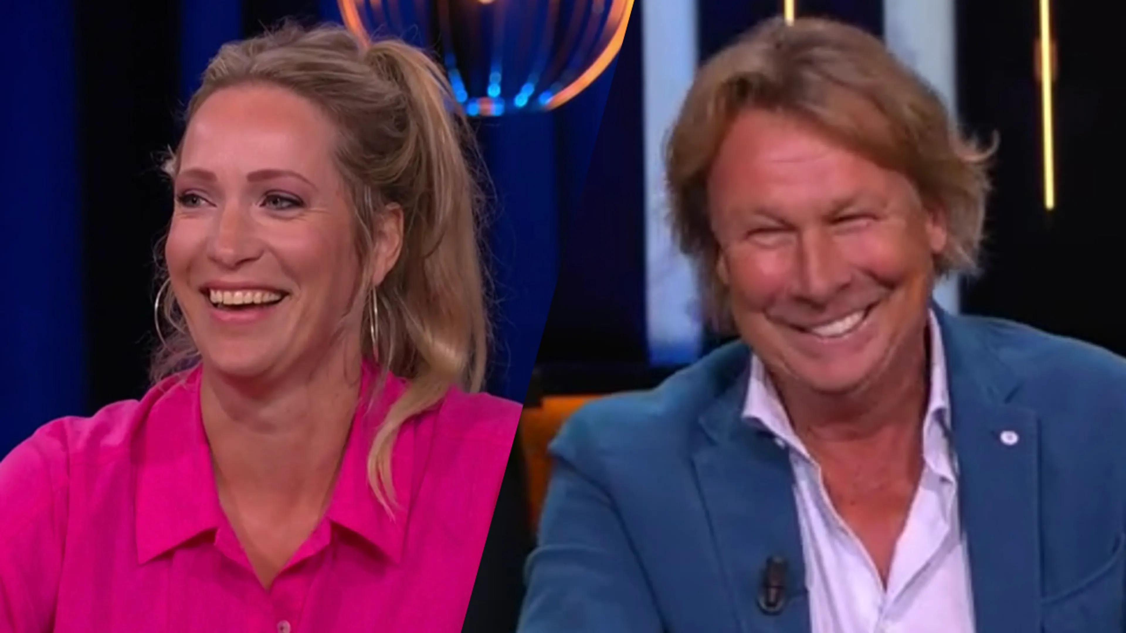 Hélène en Hans dollen over Eredivisie-spits: 'Een vrouwenidool, hij lijkt een beetje op jou!'