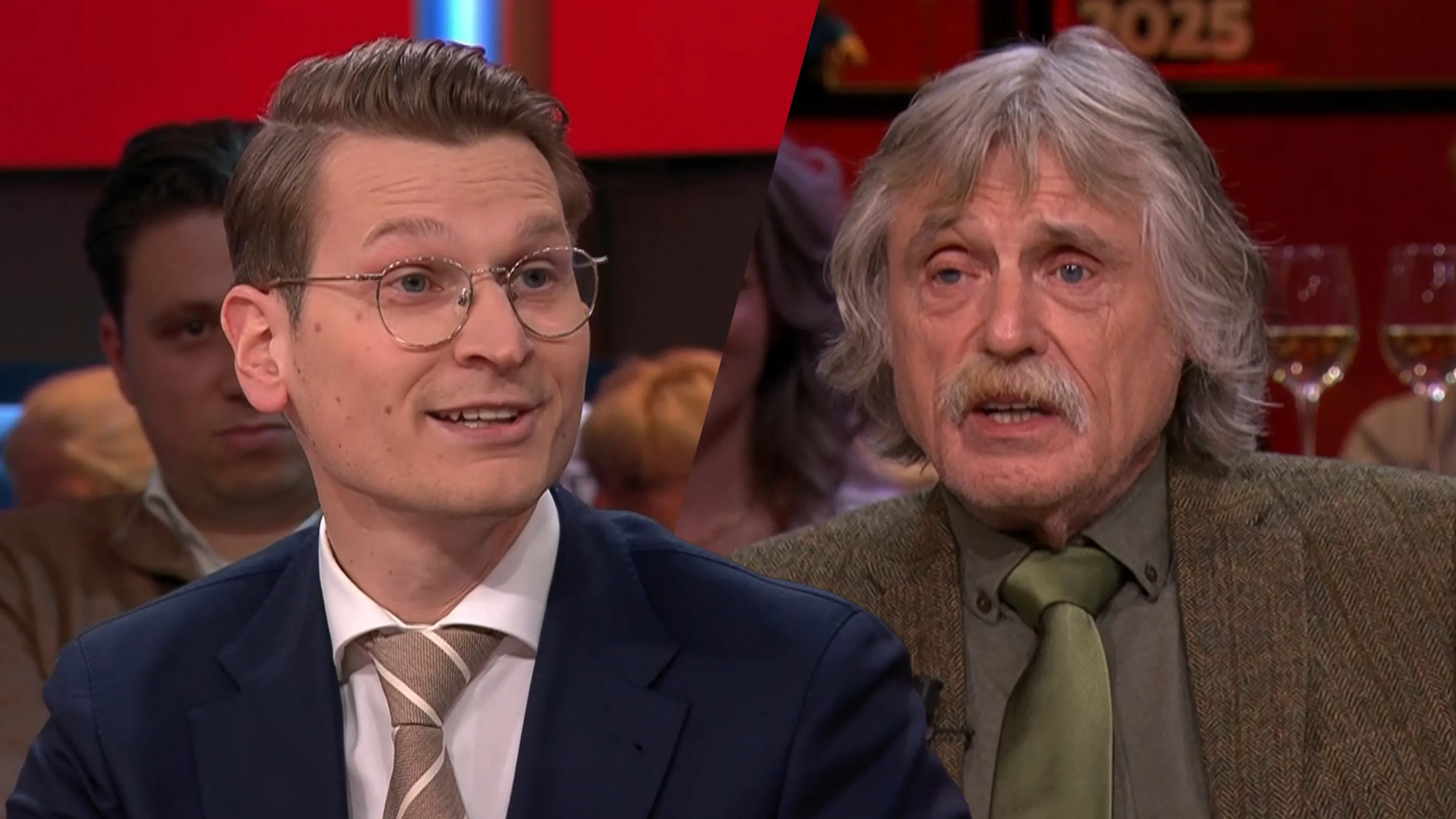 Johan Derksen over landbouwminister Jaimi van Essen: ‘Hij denkt dat hij Onze-Lieve-Heer is!’