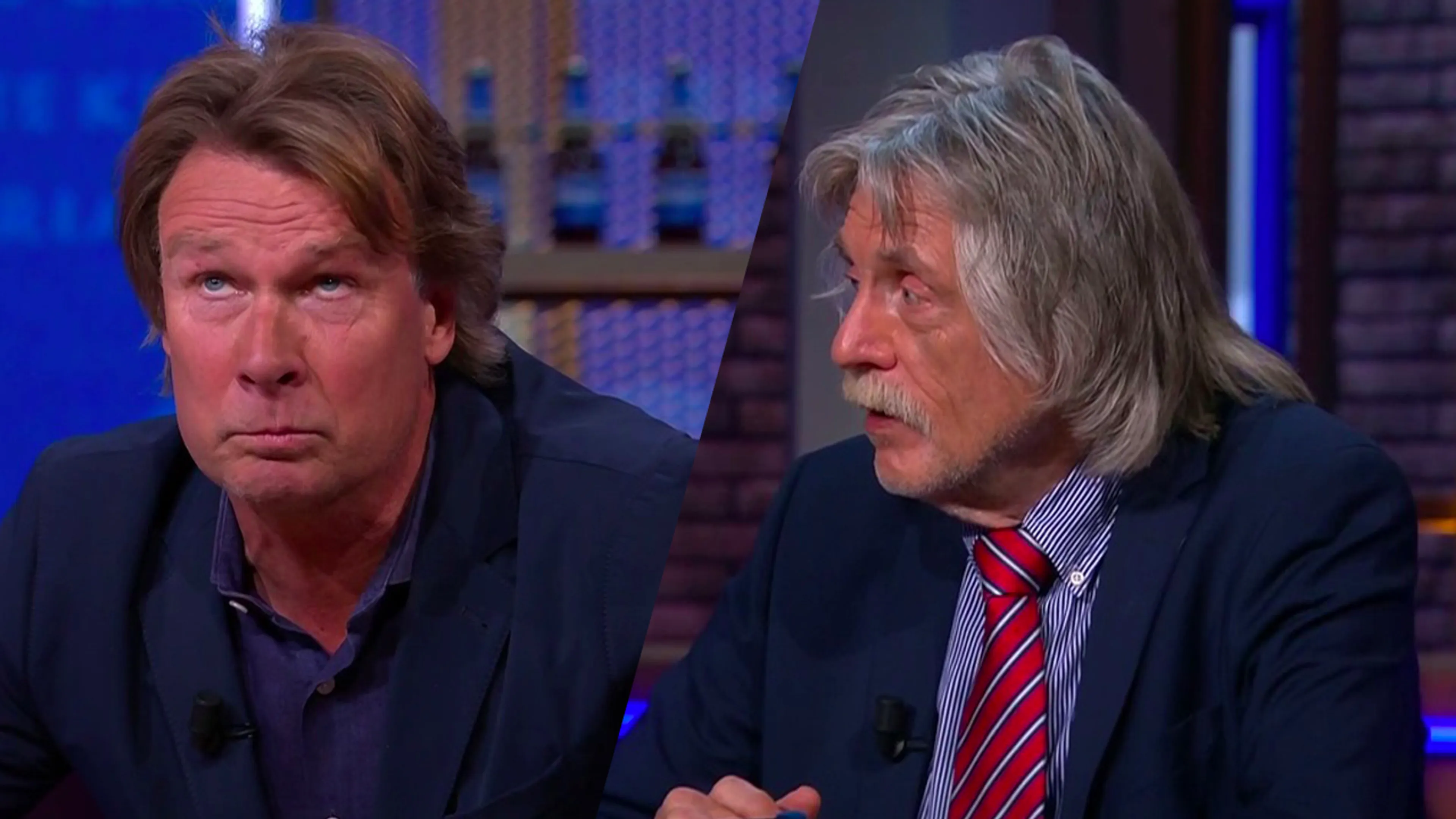 Johan hoort Hans onzin uitkramen: 'Je roept maar wat!'