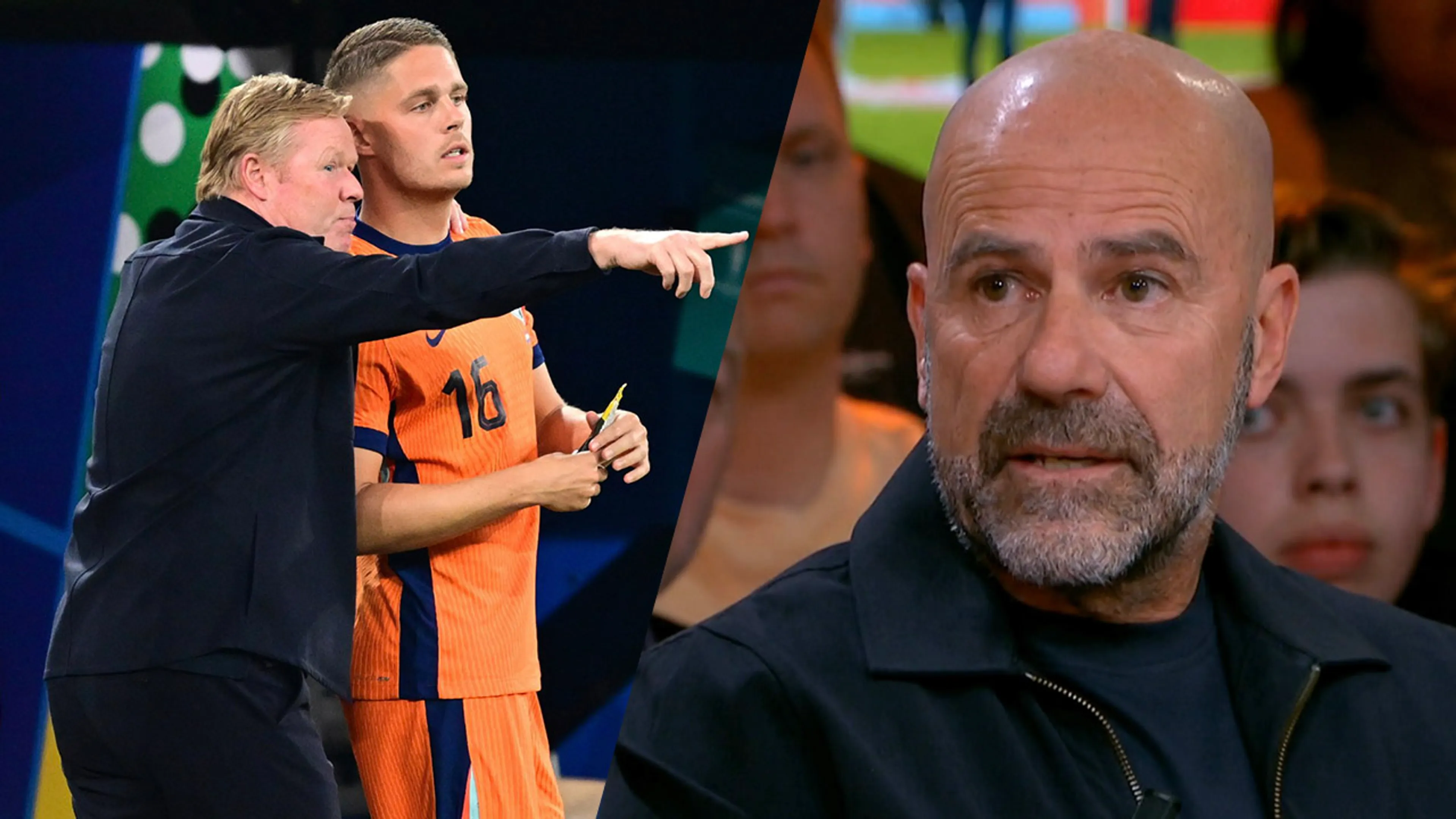 Peter Bosz reageert glashelder op rel rond Joey Veerman en Ronald Koeman