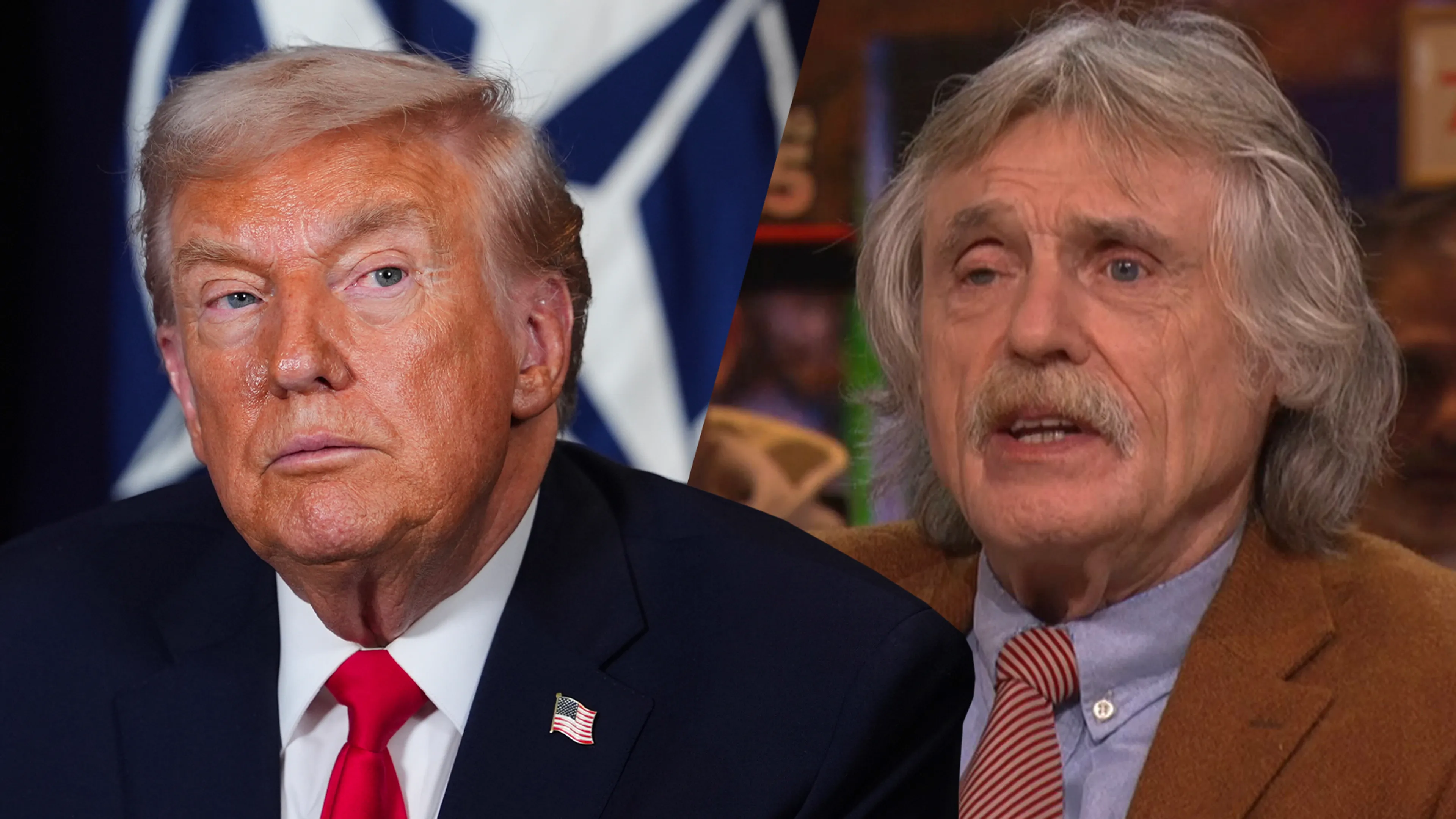 Johan Derksen: 'Ik vind het echt belachelijk om Donald Trump met Adolf Hitler te vergelijken'