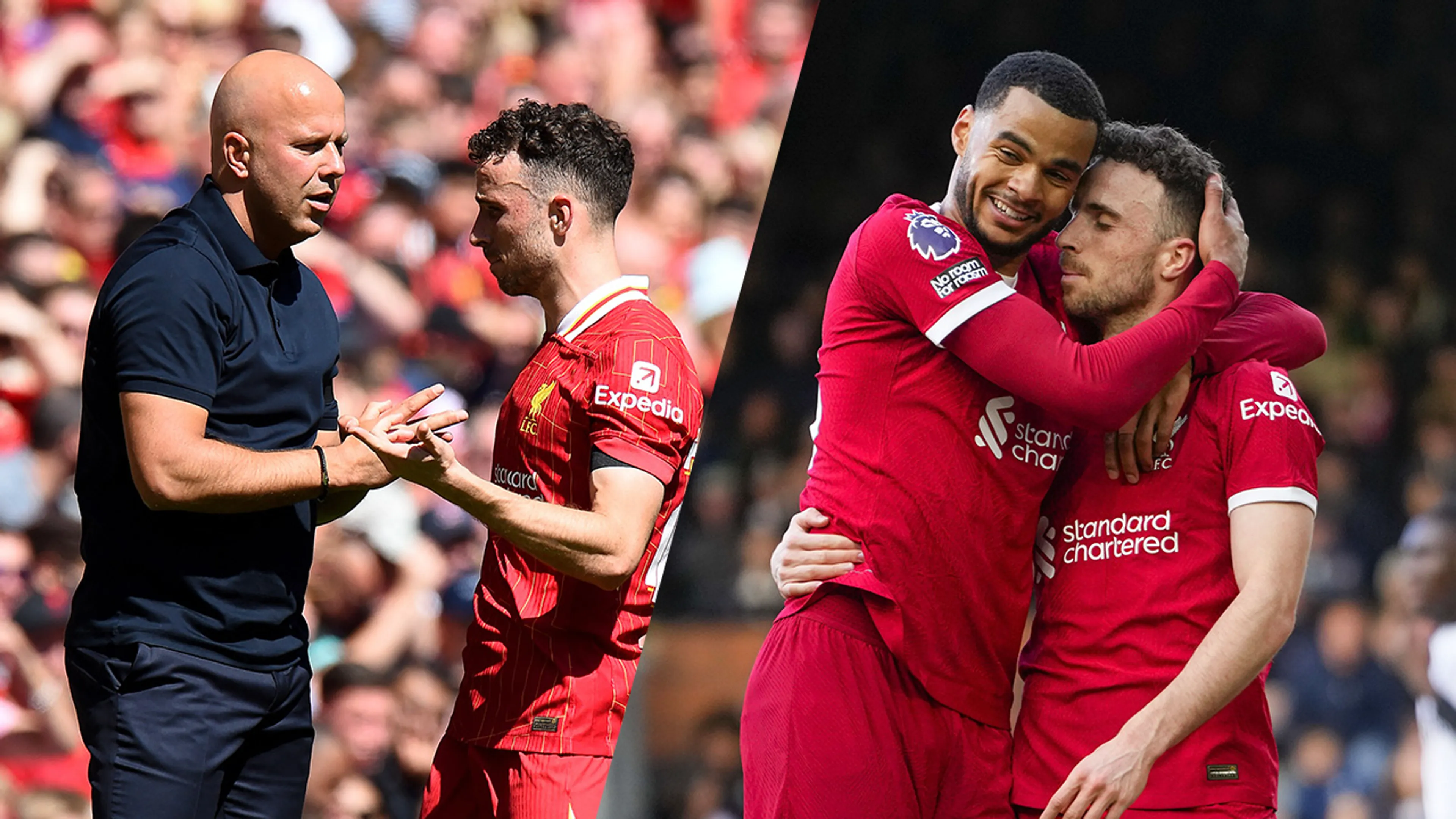 Slot en Liverpool-spelers staan stil bij overlijden Jota: 'Hij zal nooit vergeten worden'