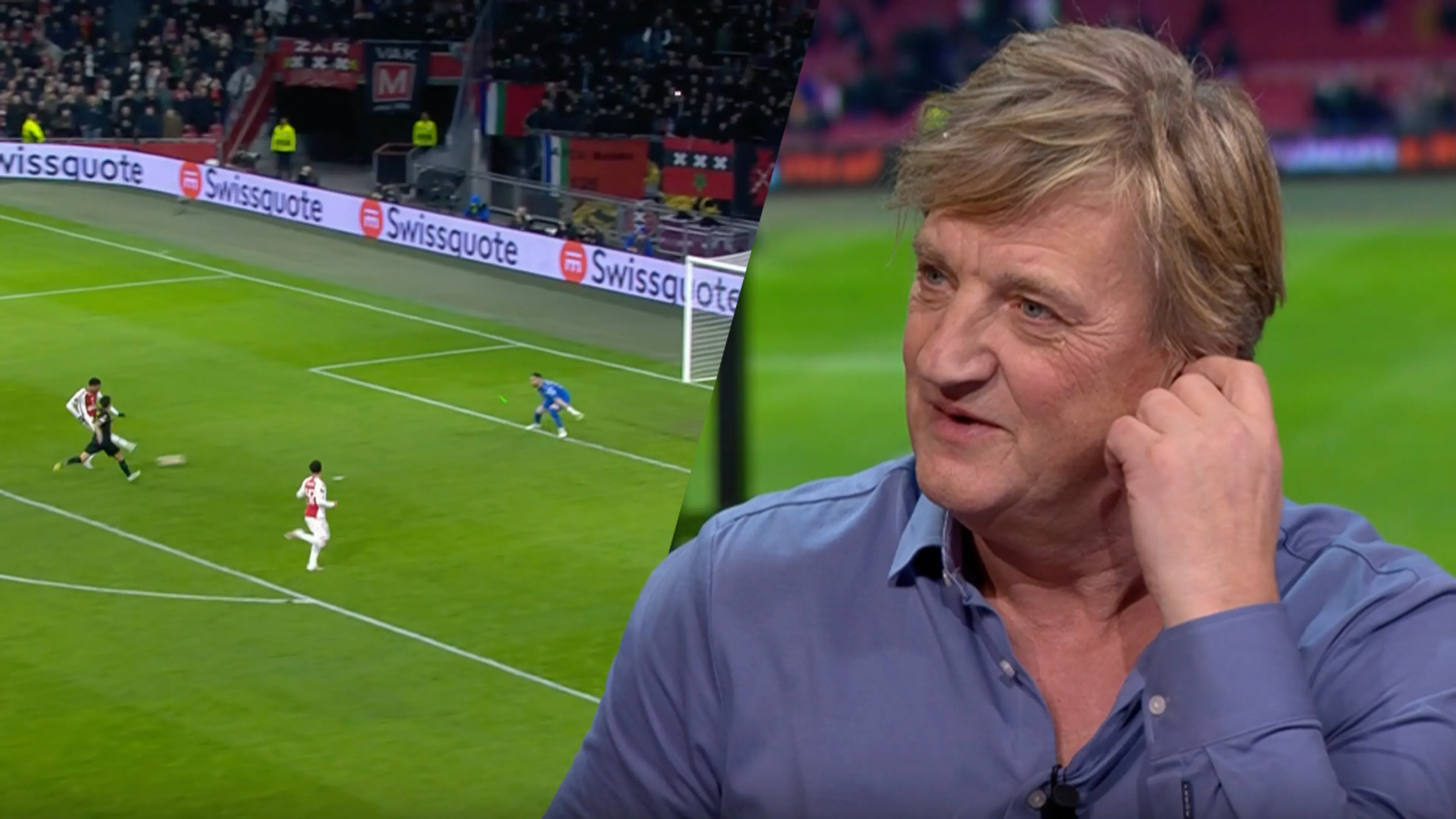 Wim kritisch op Akpom: 'Zelfs Cristiano Ronaldo zou deze bal afschuiven'