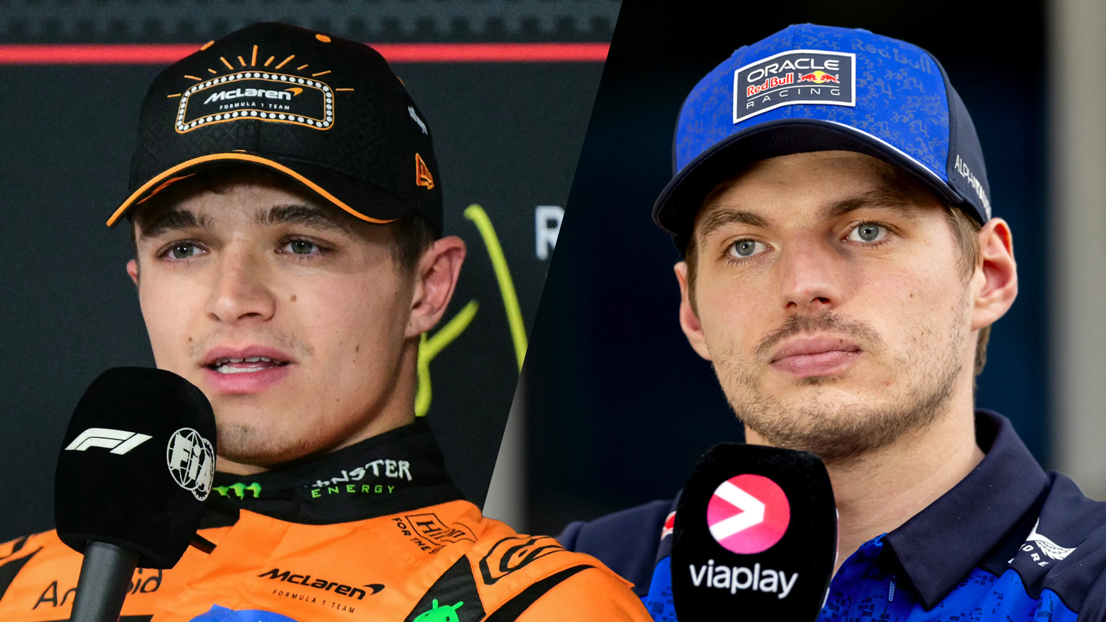 Lando Norris kritisch op klagende Max Verstappen: ‘Als hij wil stoppen, dan kan hij stoppen...'