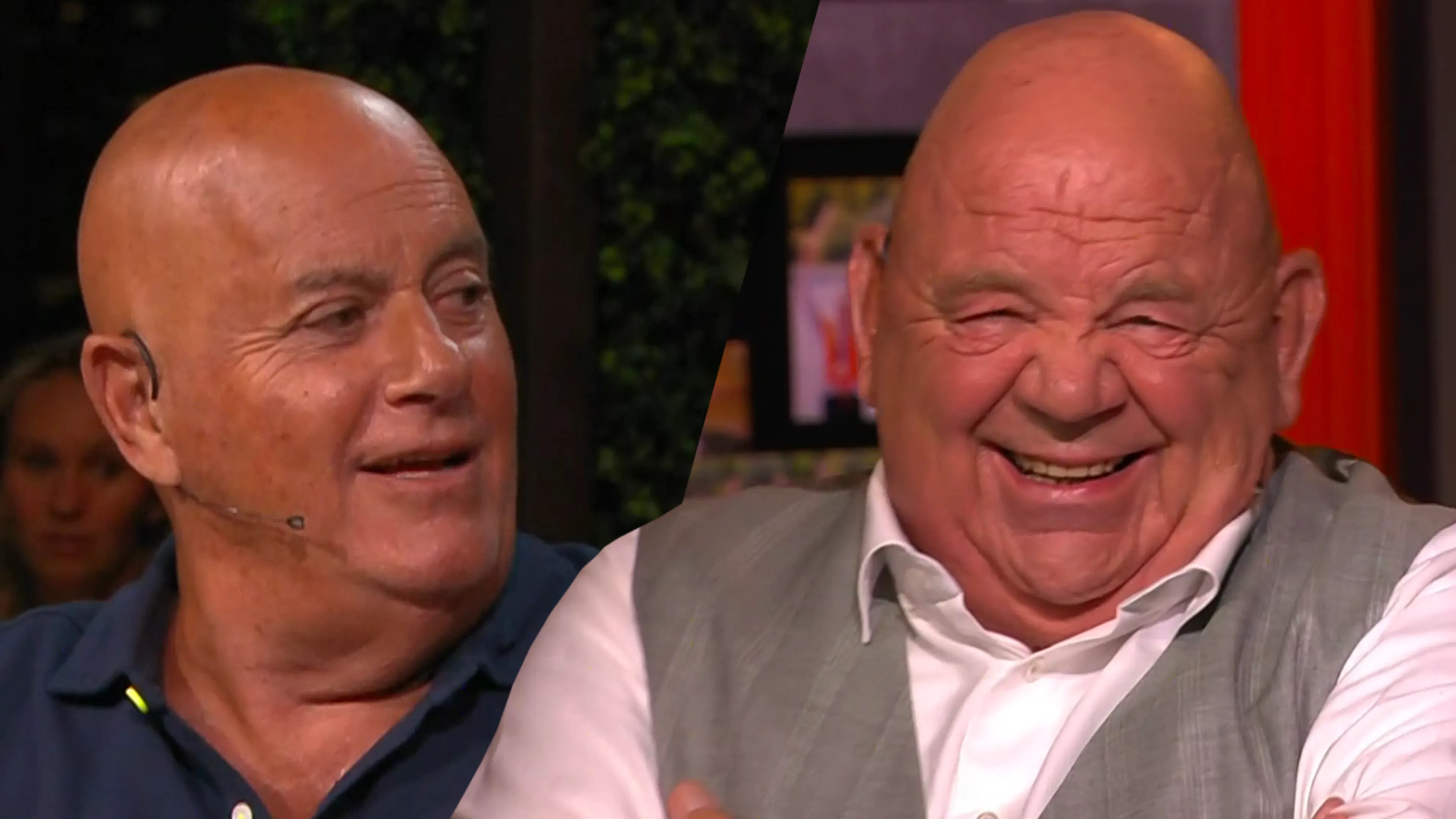 De Oranjezomer-tafel lacht om scherpe opmerking Pieter Cobelens: ‘Je bent er weer, hè?!’