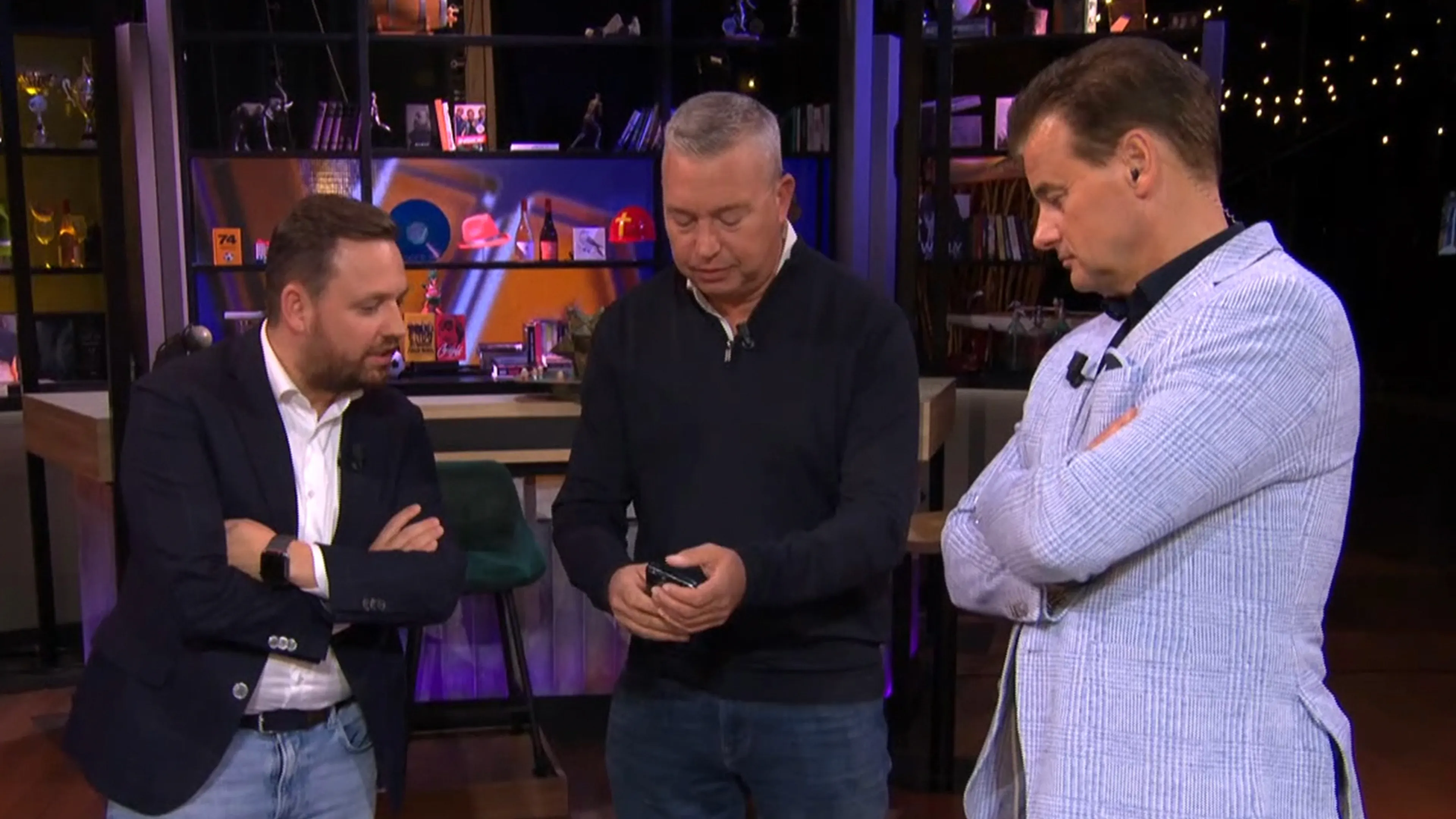 Dave Maasland schrikt In de Wandelgangen van wachtwoord Martijn Krabbendam: ‘Ben je serieus?!’