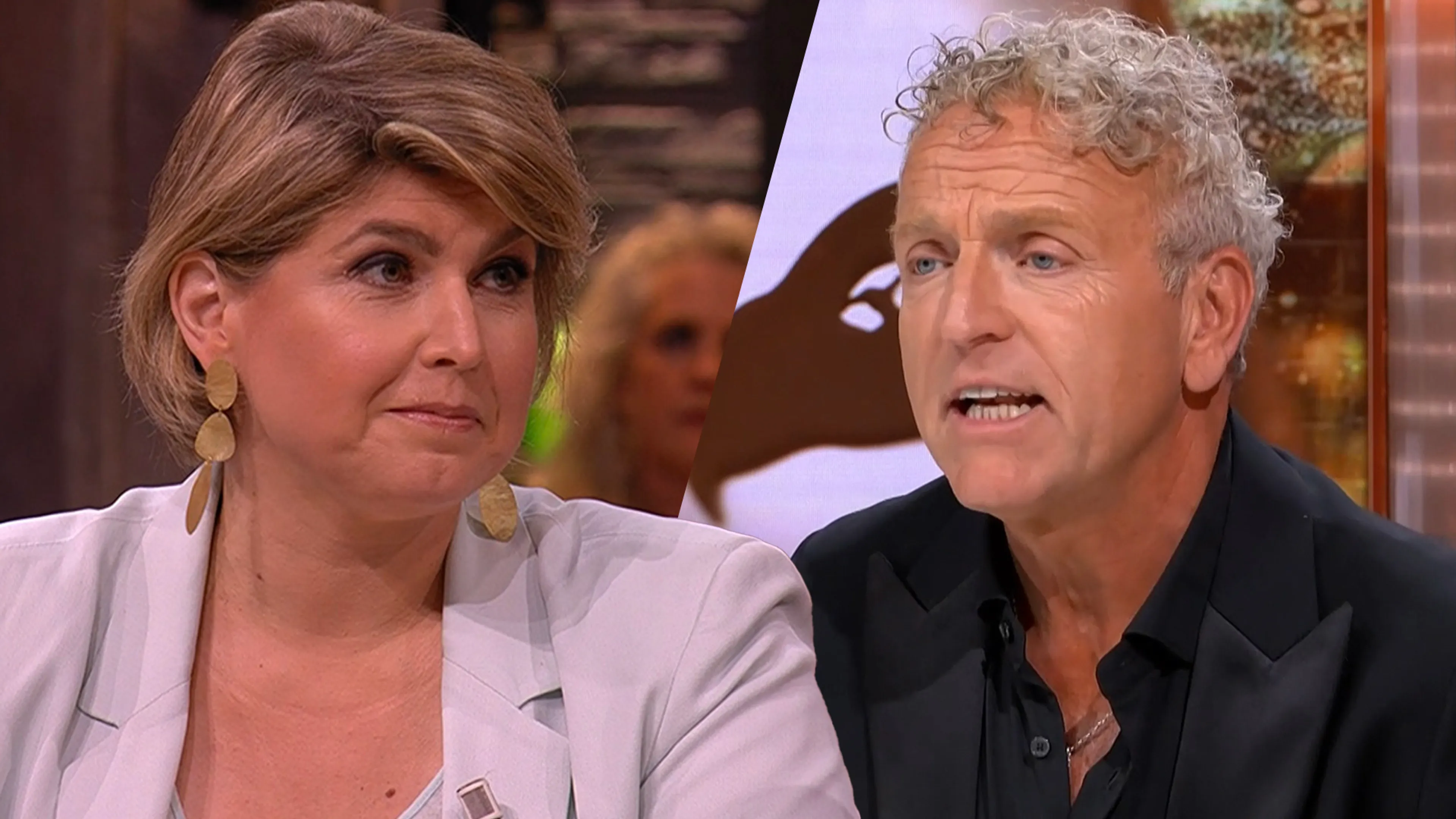 Gordon neemt het op voor Jan Versteegh na uitspraken Angela de Jong: 'Weet je hoe denigrerend...'