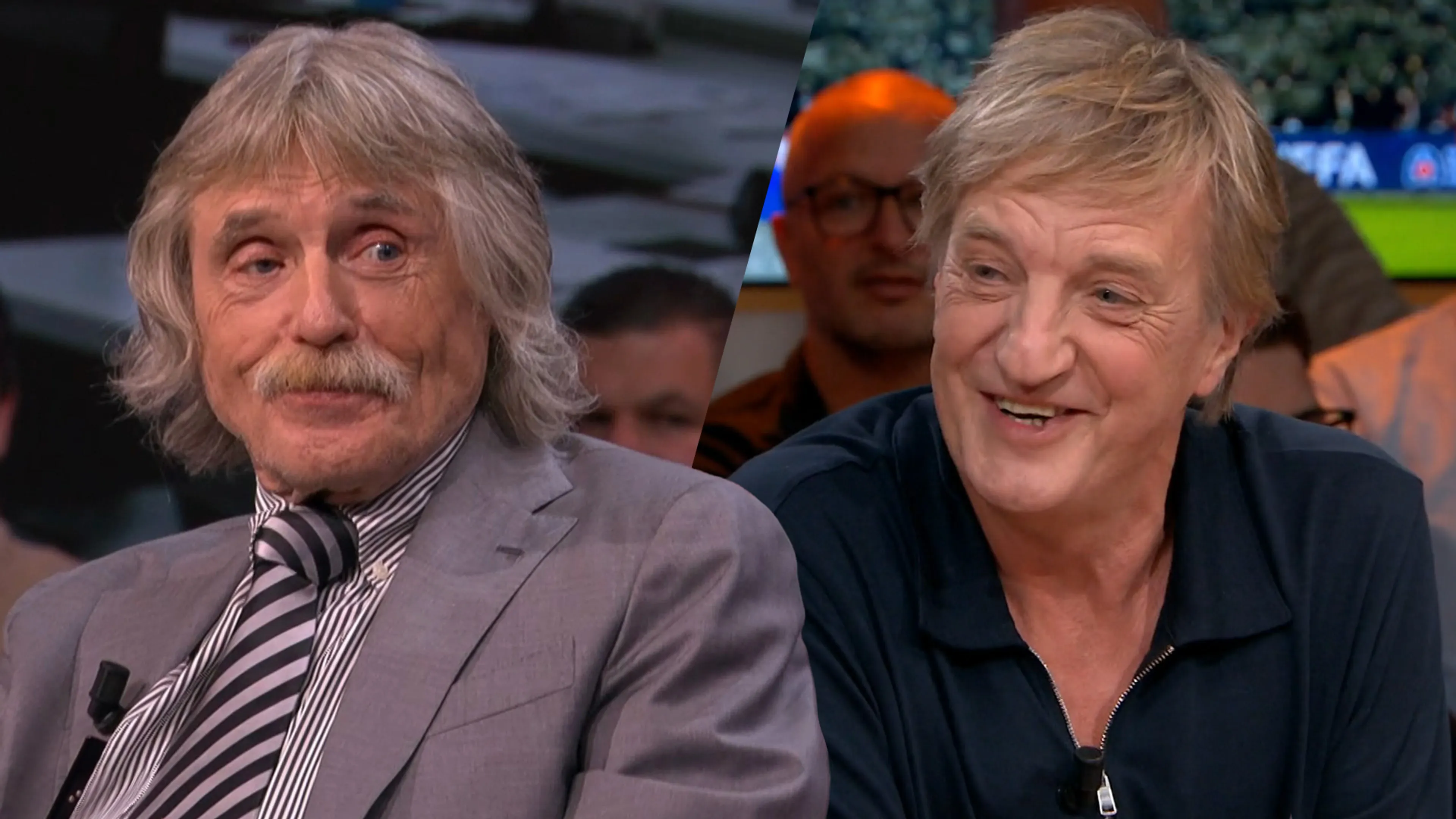 Johan Derksen zag Wim Kieft bij Studio Voetbal: 'Hij is echt een aanwinst!'