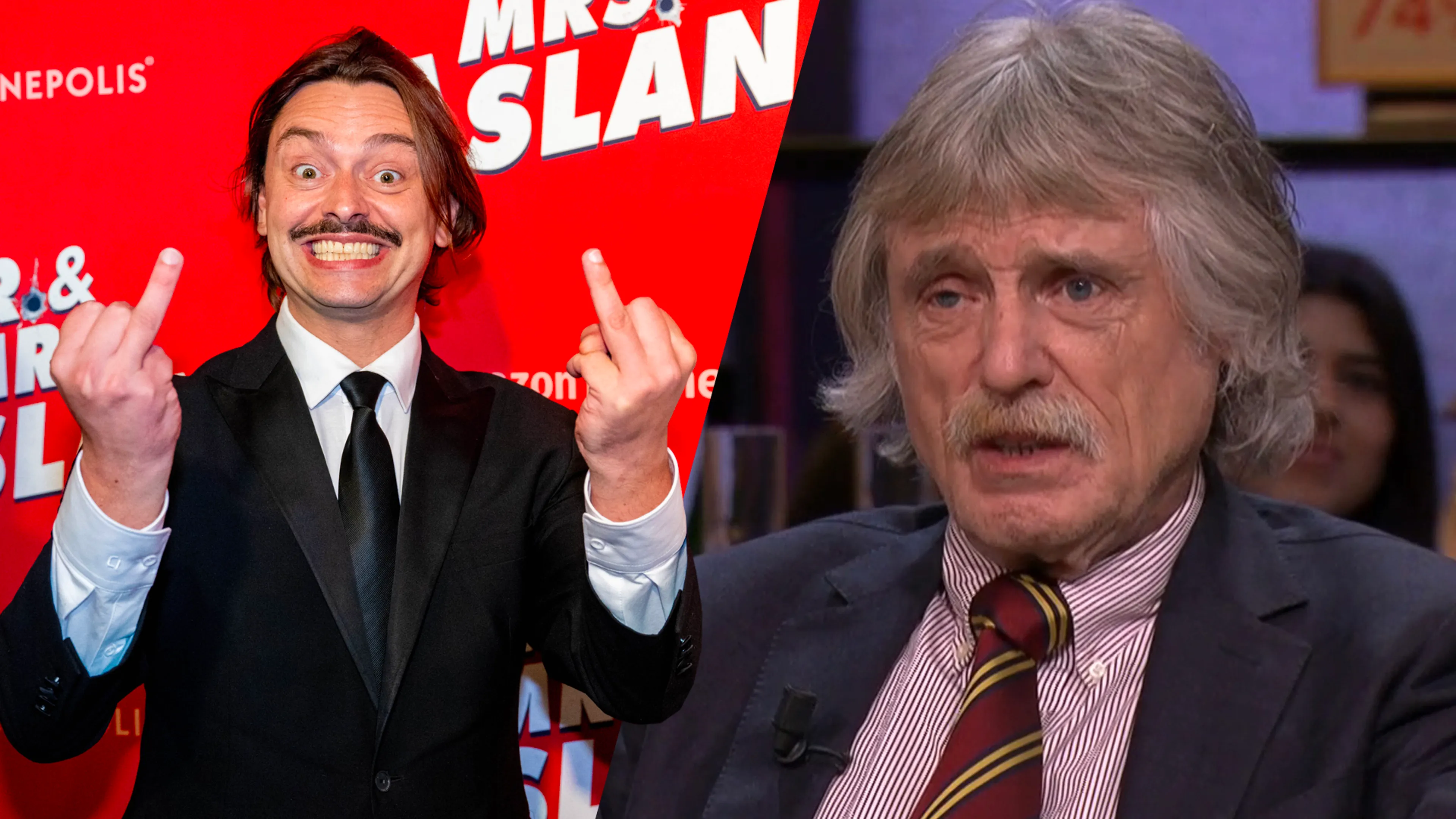 Johan Derksen hekelt Gover Meit: 'Dorpsidioot!'
