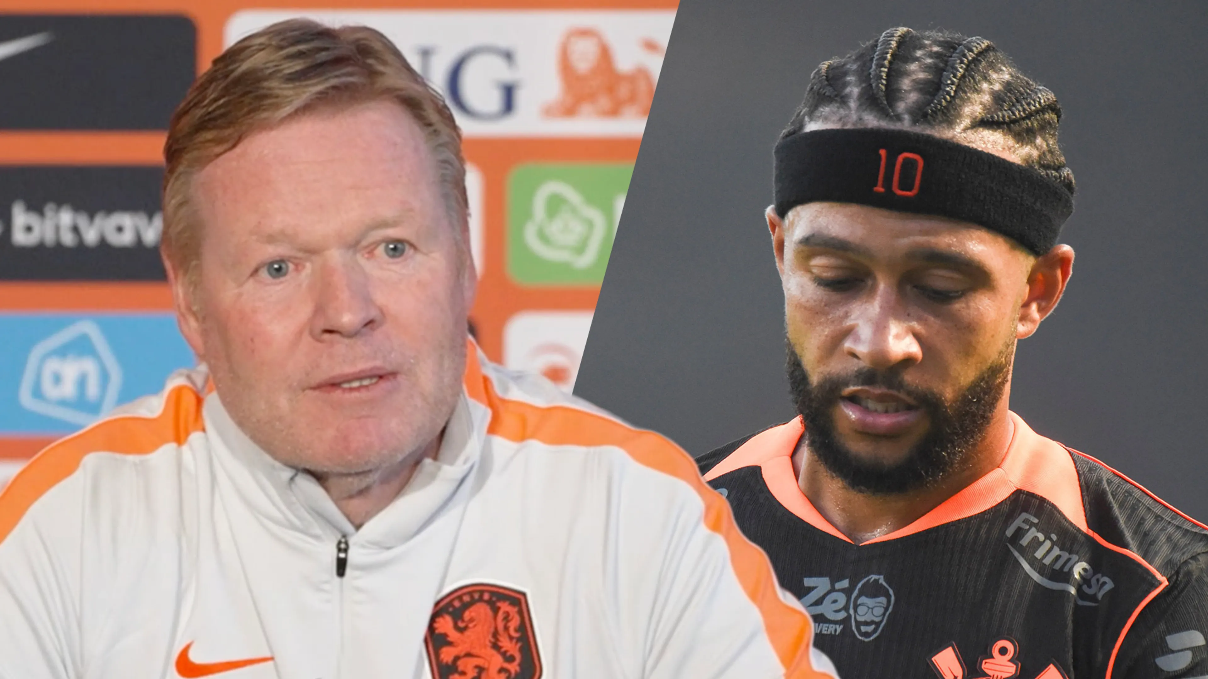 Ronald Koeman maakt zich zorgen om Memphis Depay: 'Ik vind dat hij topfit moet zijn'