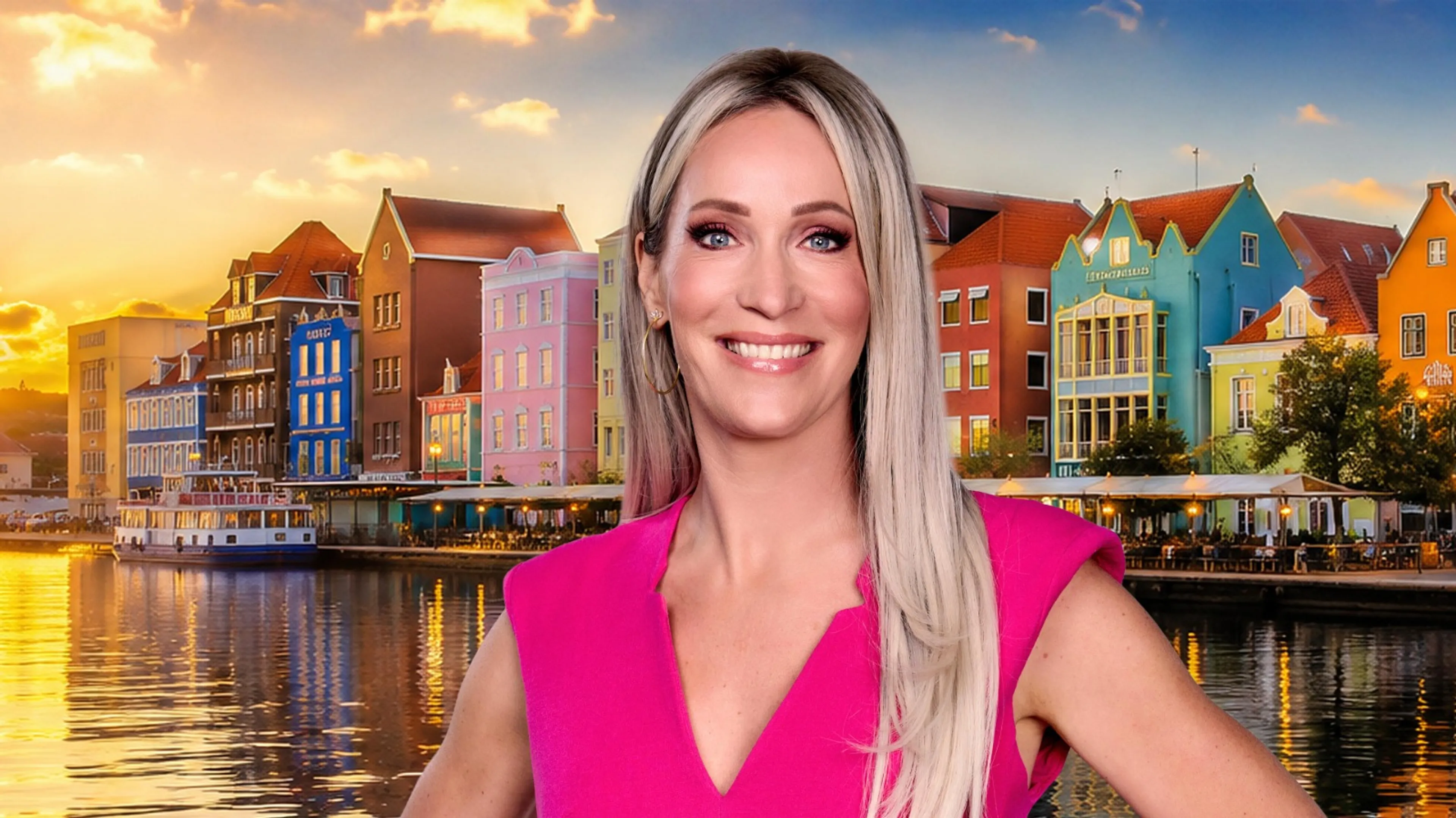 Hélène Hendriks begint vanavond aan haar De Oranjezomer-reeks vanaf Curaçao