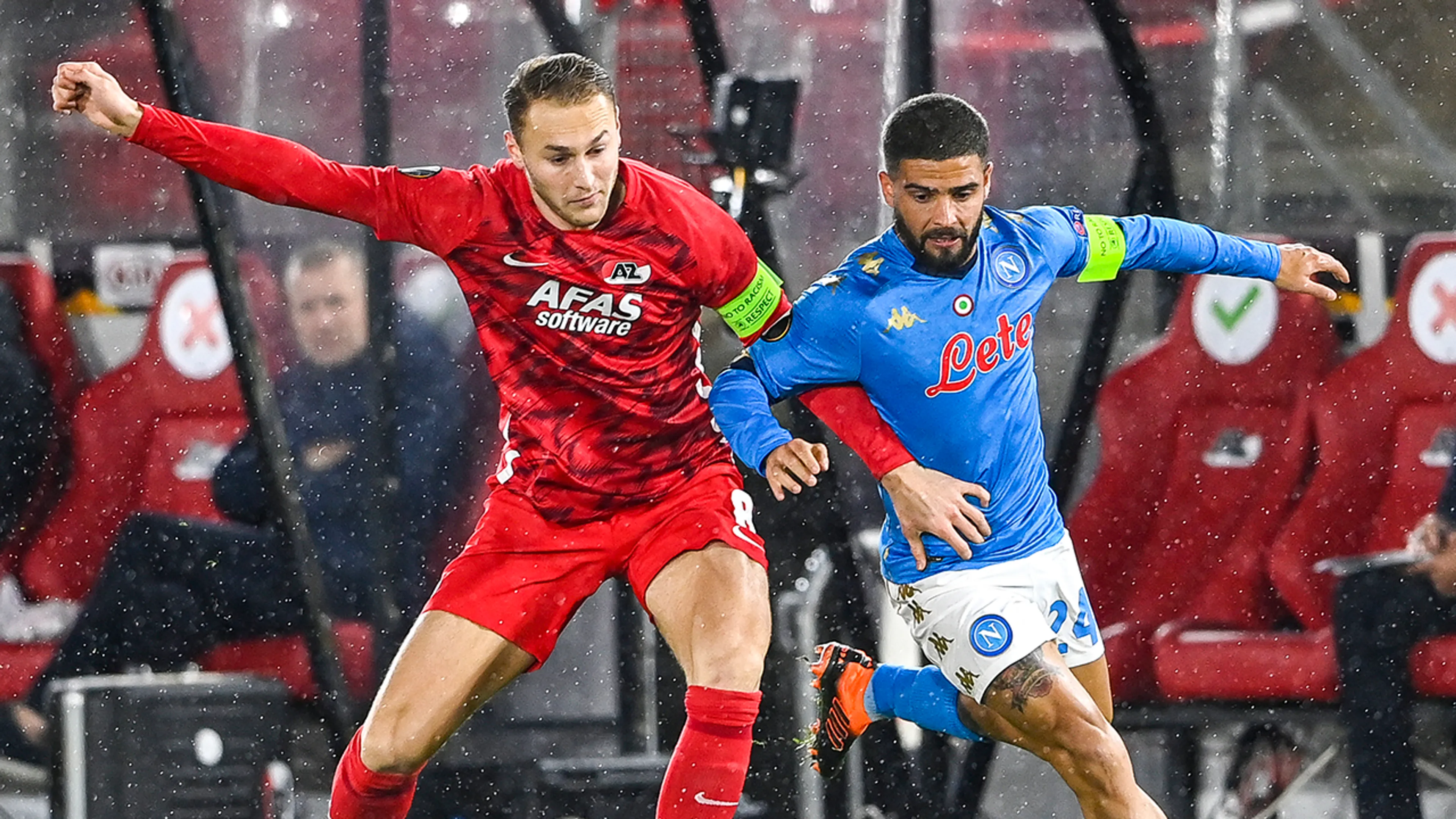 AZ heeft na knap gelijkspel tegen Napoli alles nog in eigen hand