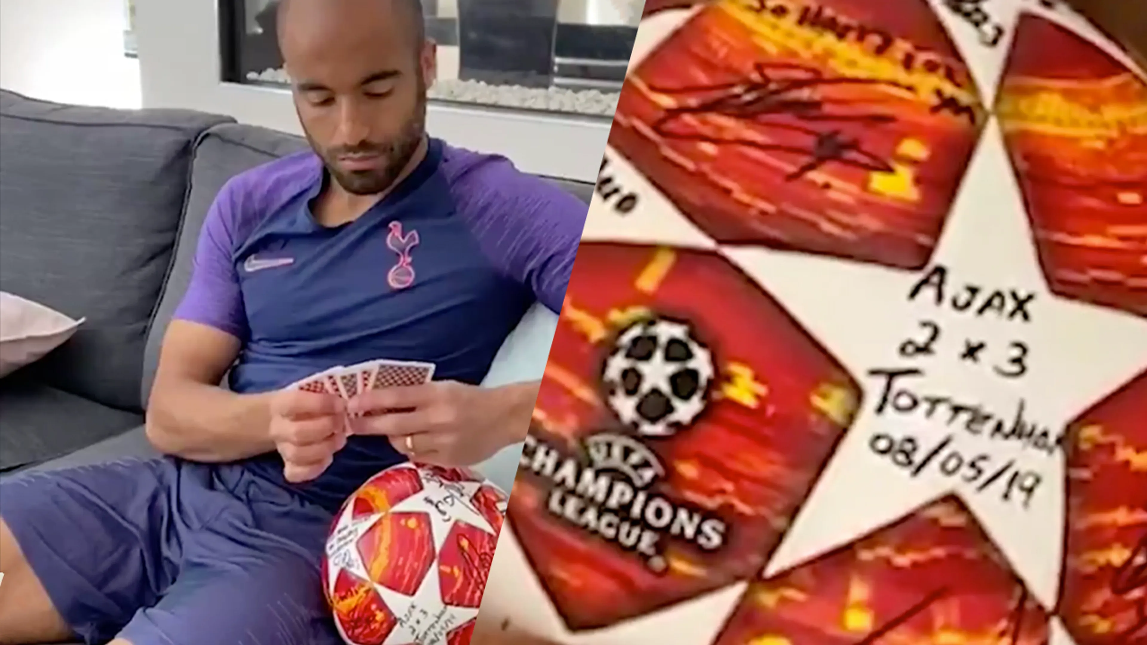Lucas Moura kwelt Ajacieden in video met hattrickbal