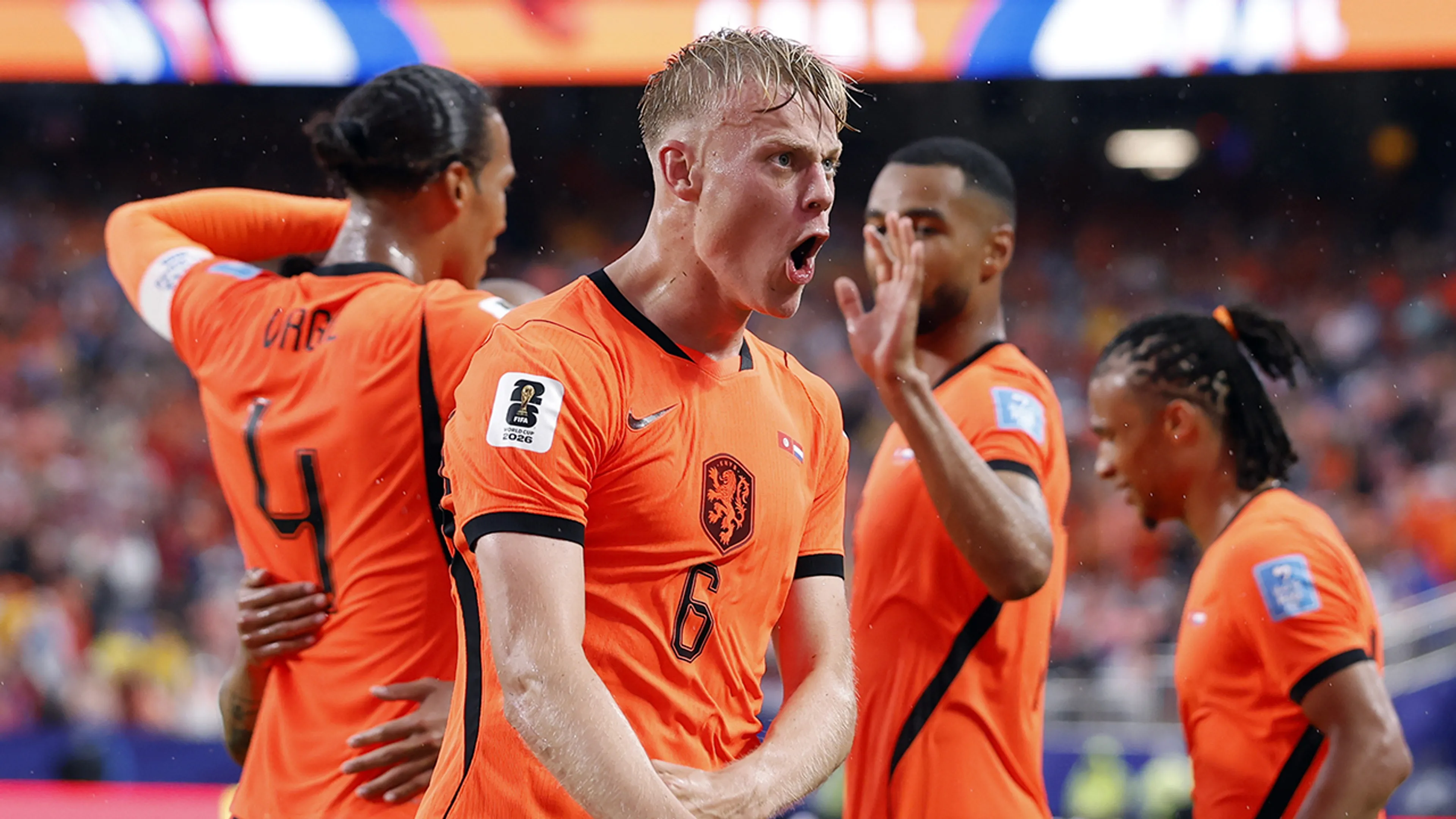 Oranje klopt Tunesië en treft Marokko in knock-outfase WK