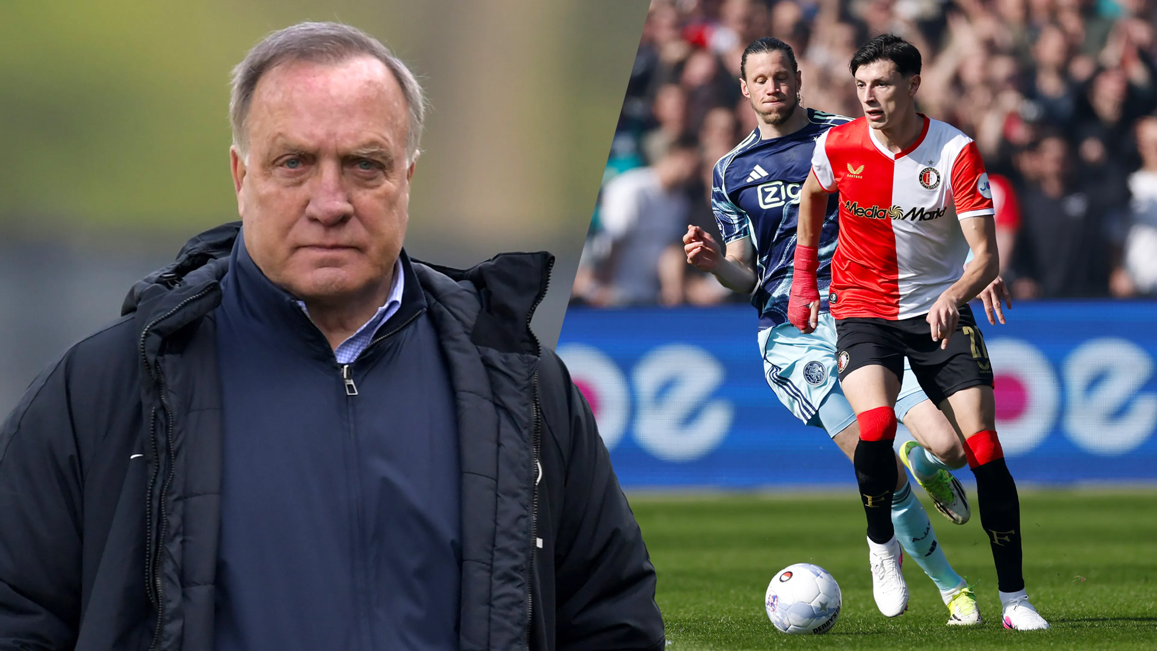 Analyse: zo was de hand van Dick Advocaat te zien tijdens De Klassieker