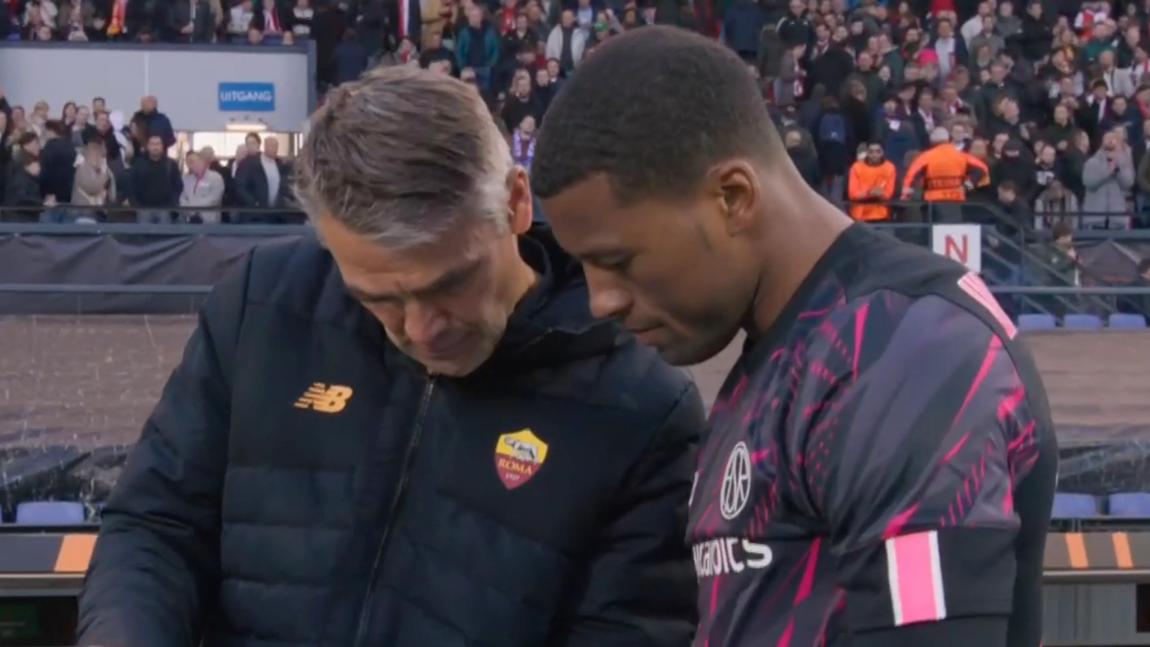 Georginio Wijnaldum valt na rust in bij AS Roma en keert terug in De Kuip