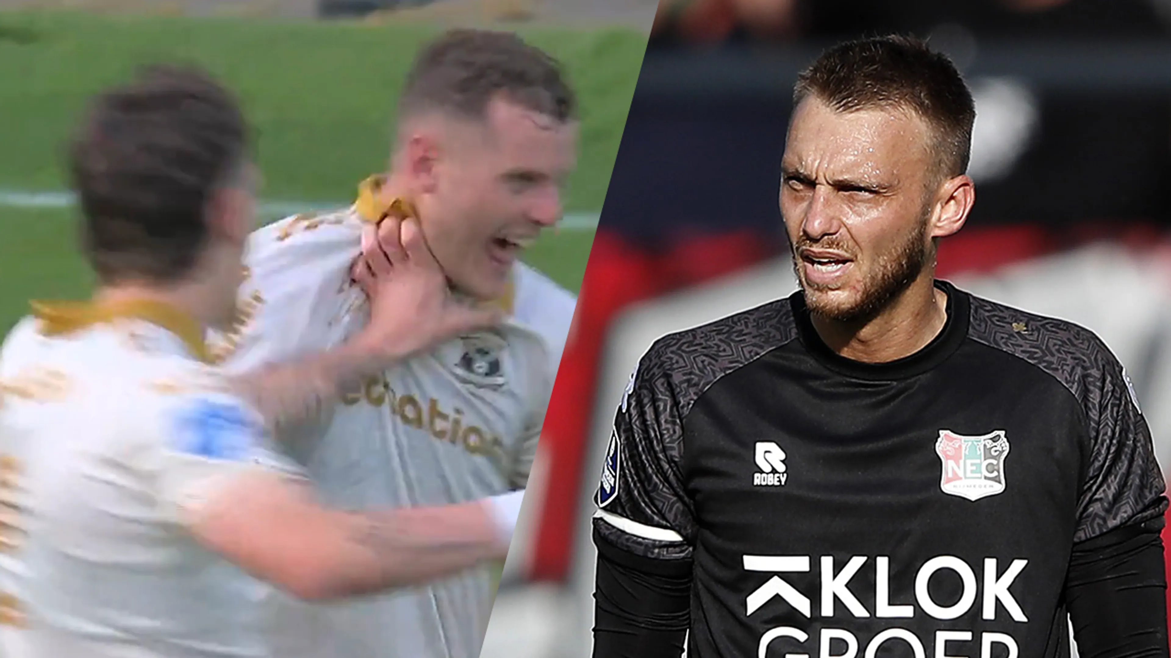 Videogoal: fout van Cillessen wordt NEC fataal: Go Ahead Eagles naar finale play-offs