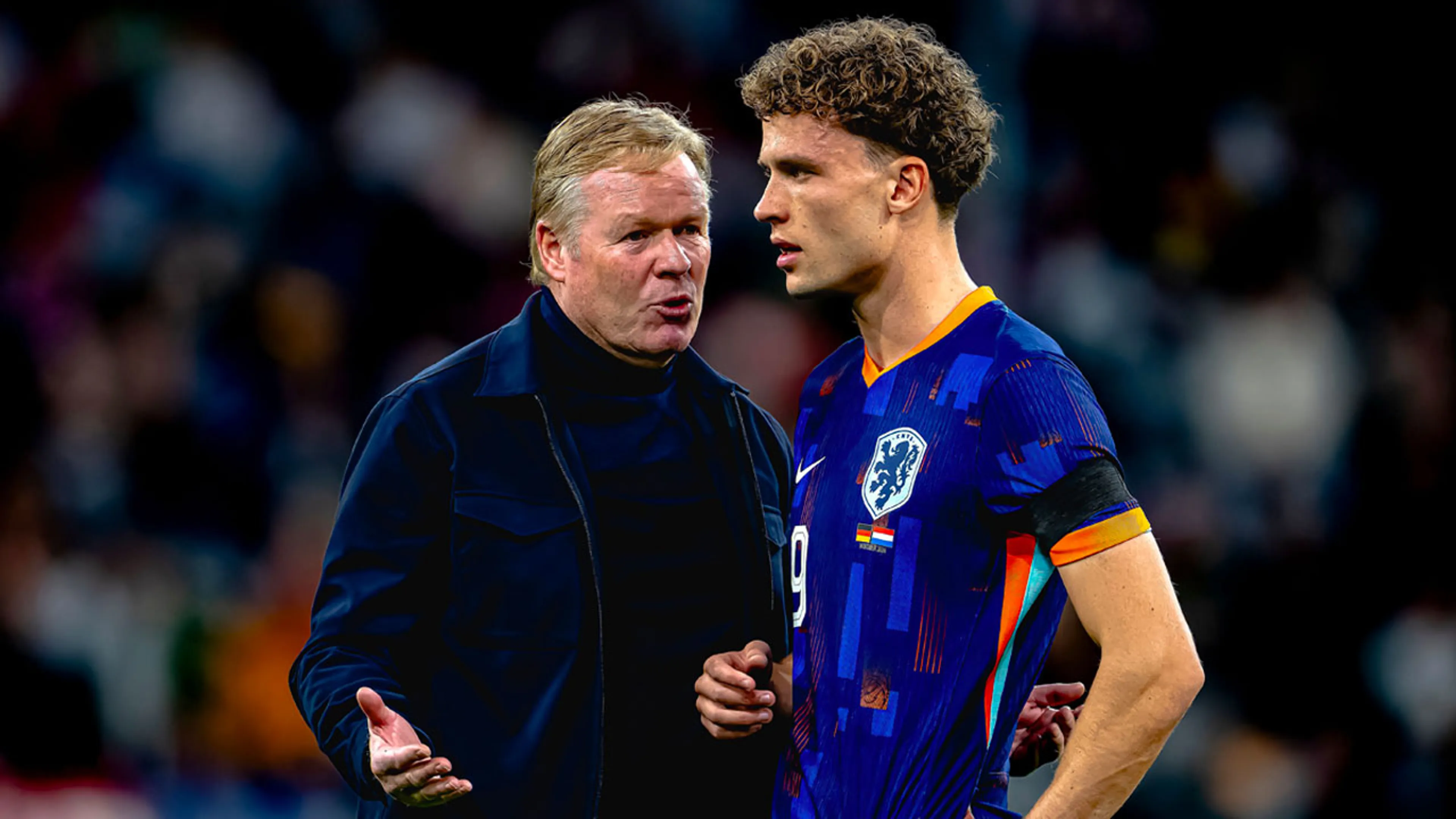 Koeman haalt Wieffer en Baas bij selectie Oranje, Dumfries haakt af