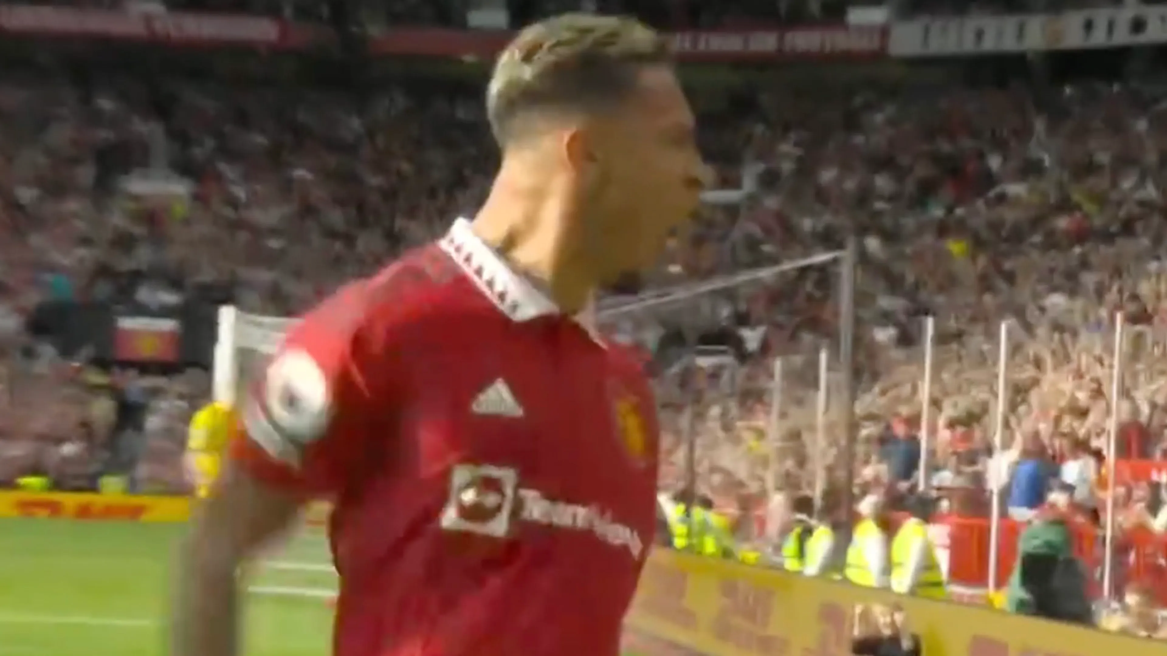 Droomdebuut Antony: Braziliaan zet Manchester United op voorsprong tegen Arsenal 