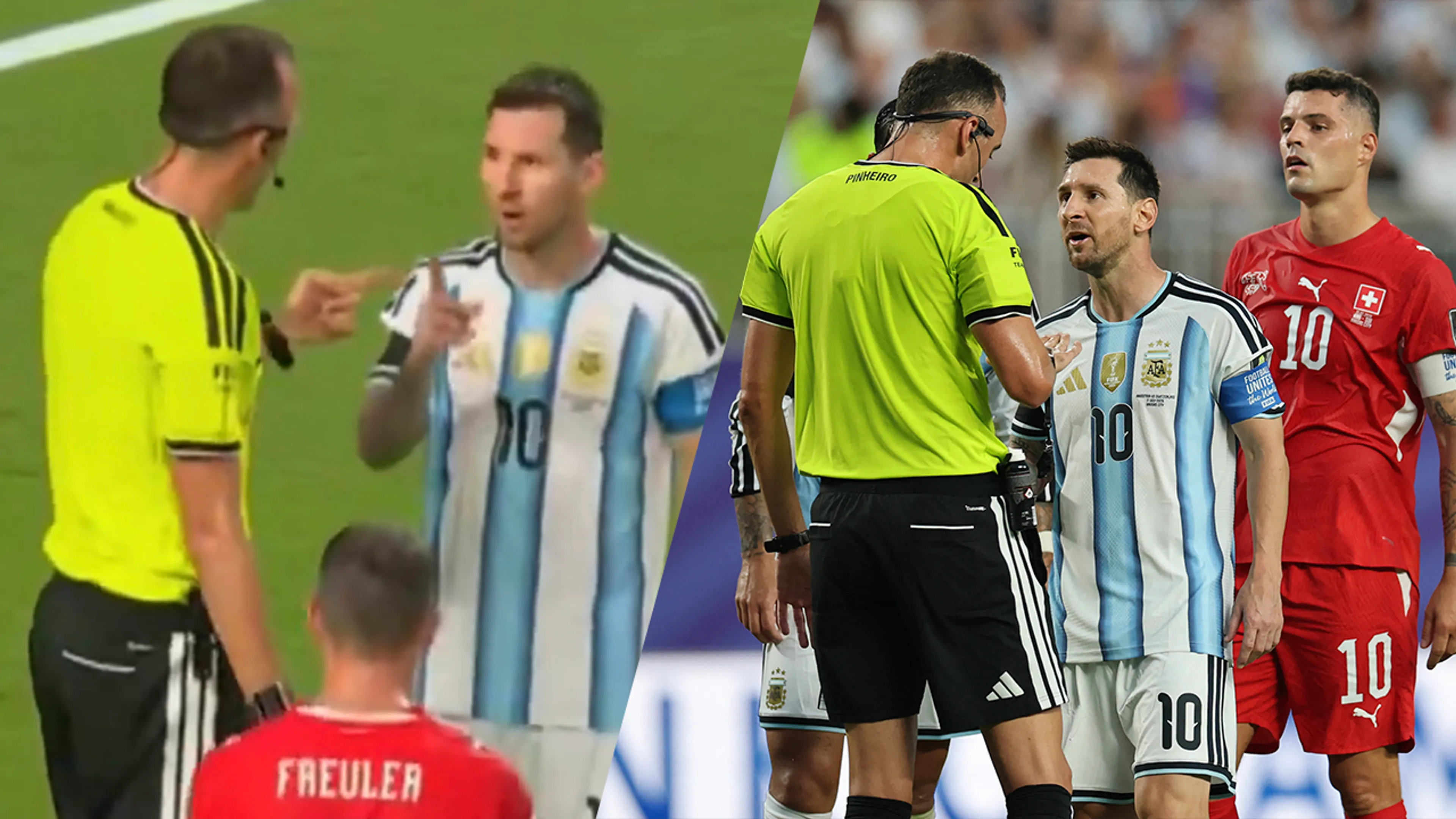 Video: liplezers onthullen felle woorden van Messi richting arbiter tijdens Argentinië - Zwitserland