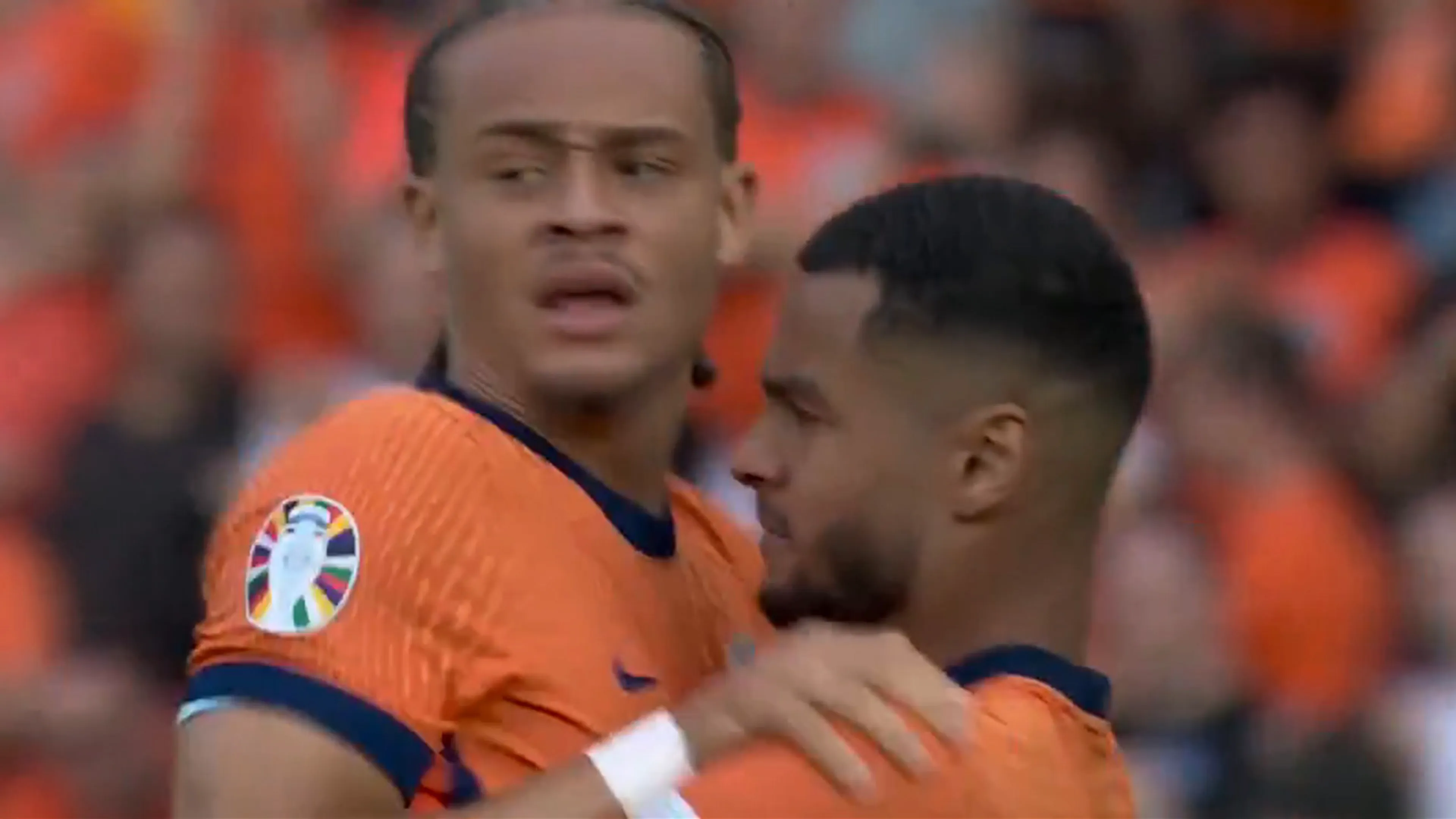 Videogoal: Gakpo brengt Oranje vlak na rust op gelijke hoogte met Oostenrijk