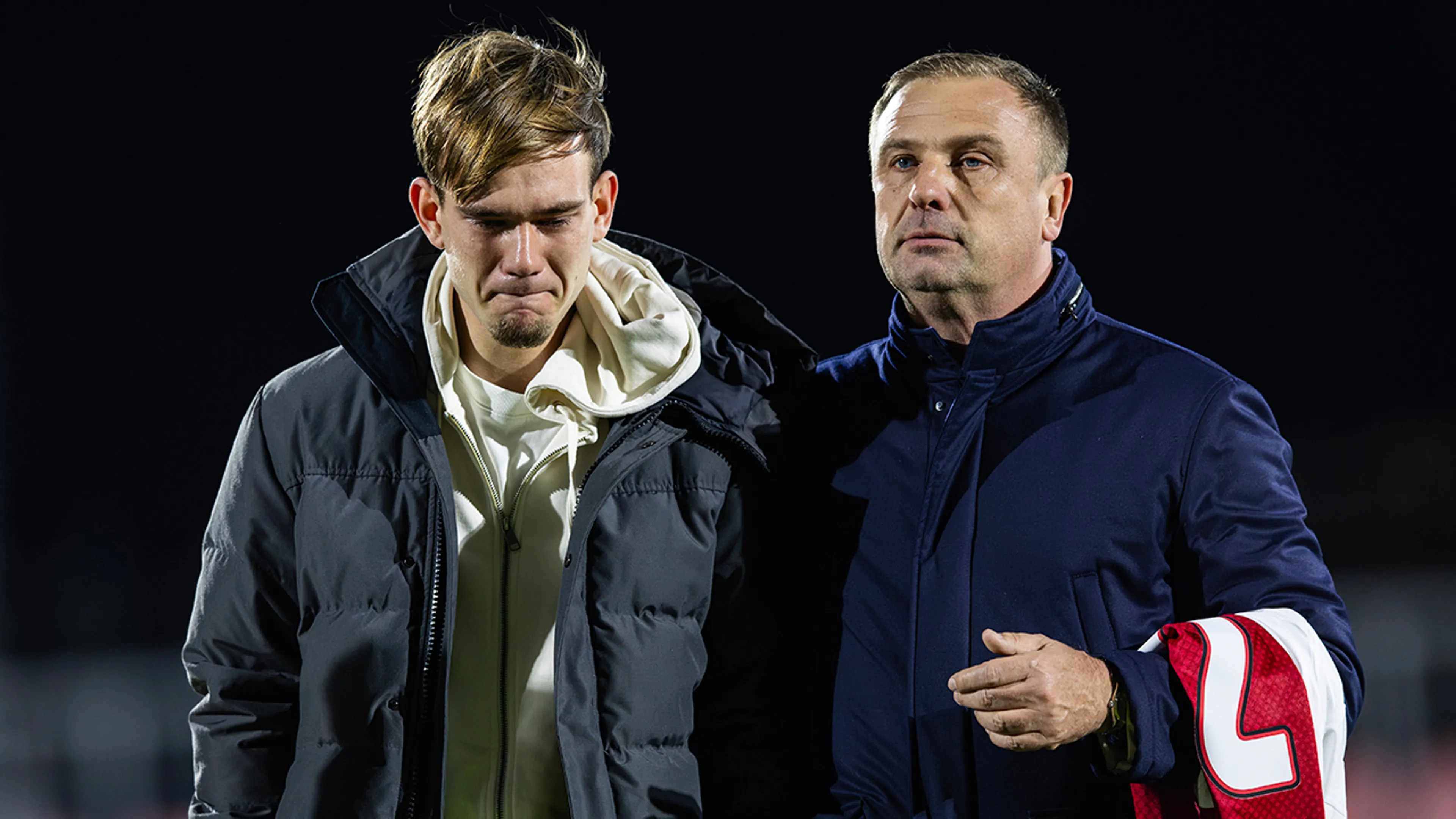 KNVB reageert op doorgaan Jong Ajax - RKC na overlijden vriendin (21) speler Mark Verkuijl