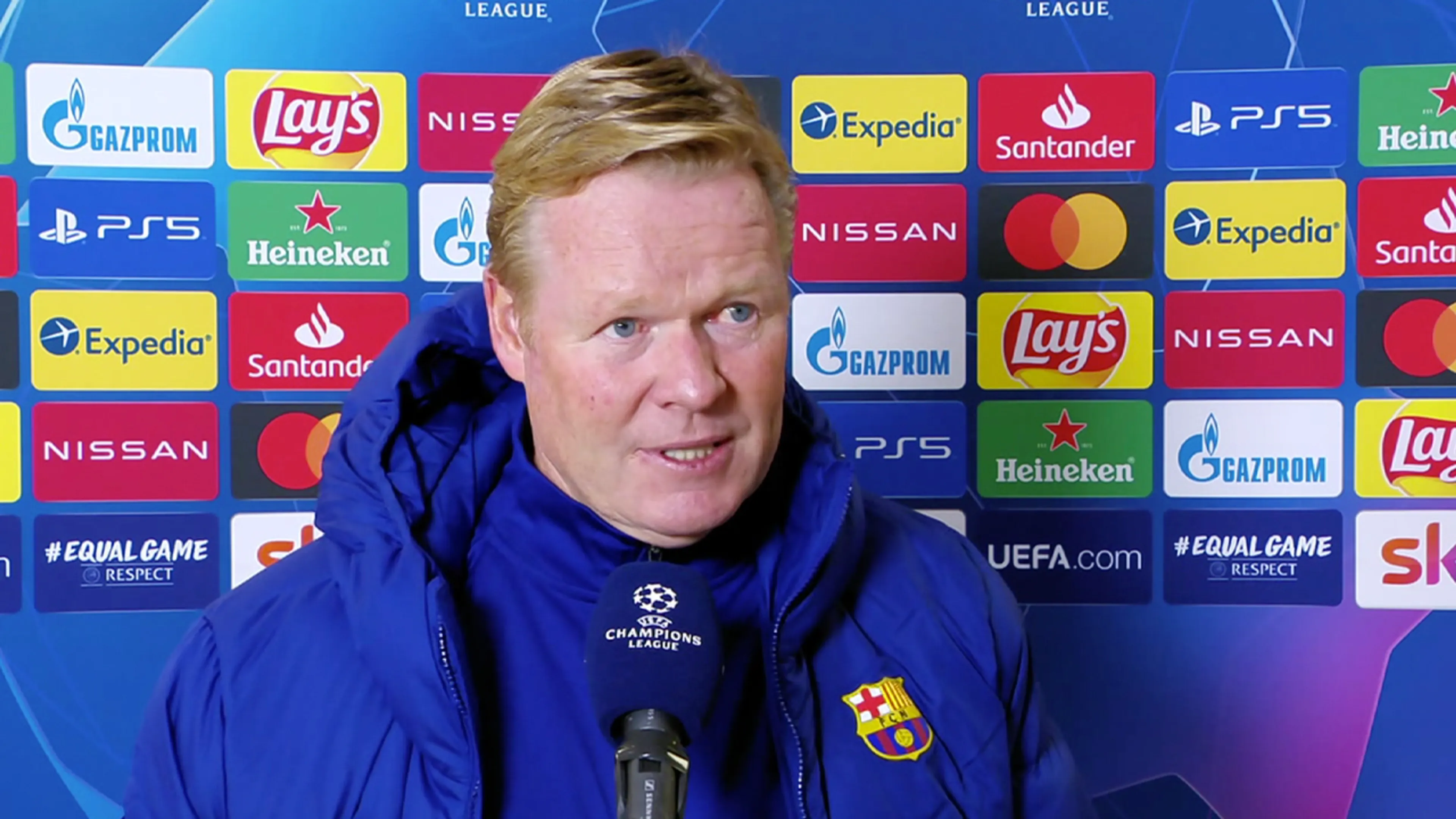 Koeman trots op 'buitengewone prestatie' FC Barcelona