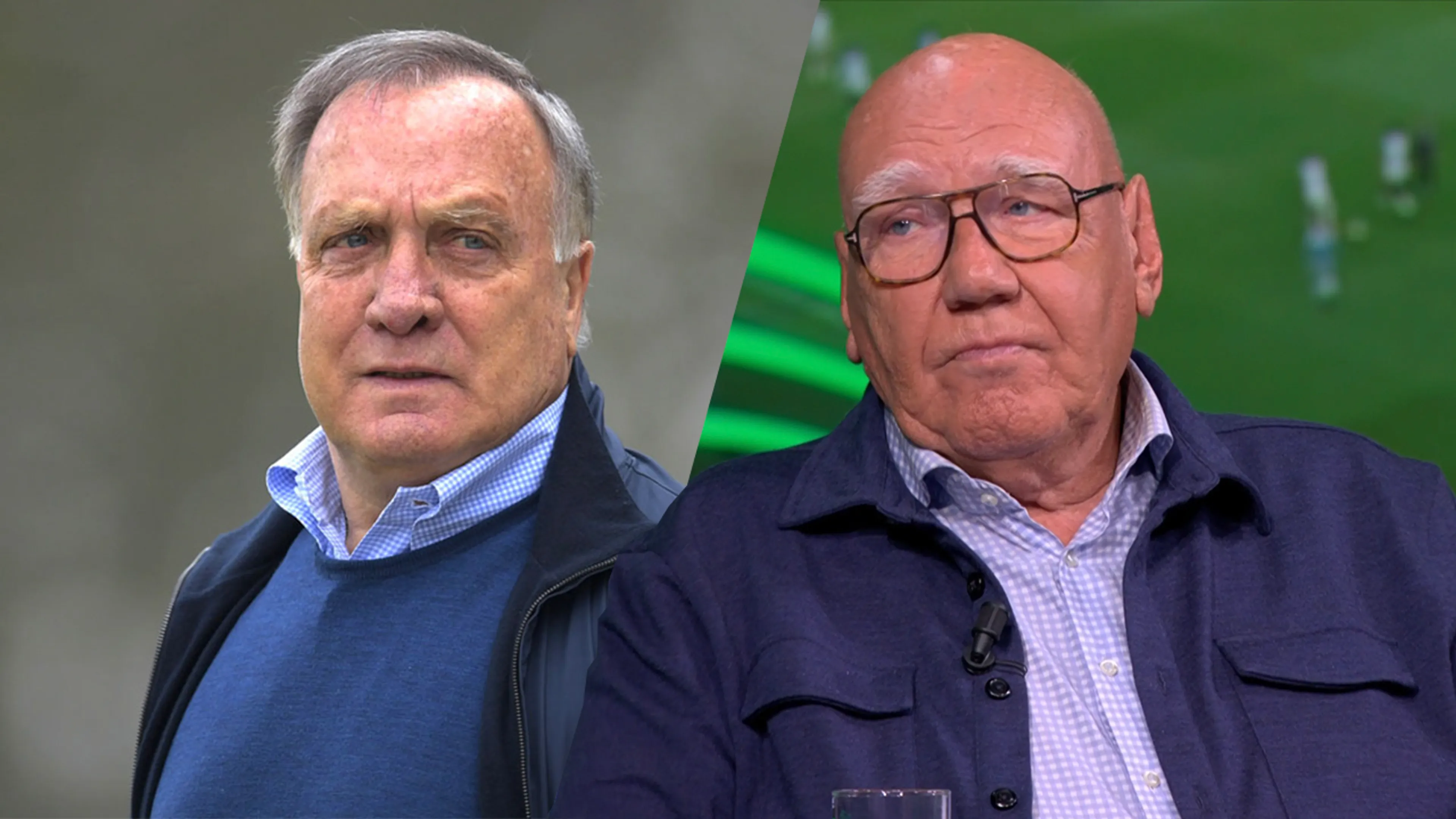 Kees krijgt tijdens uitzending appje van Dick Advocaat: 'Hij zit in de put'