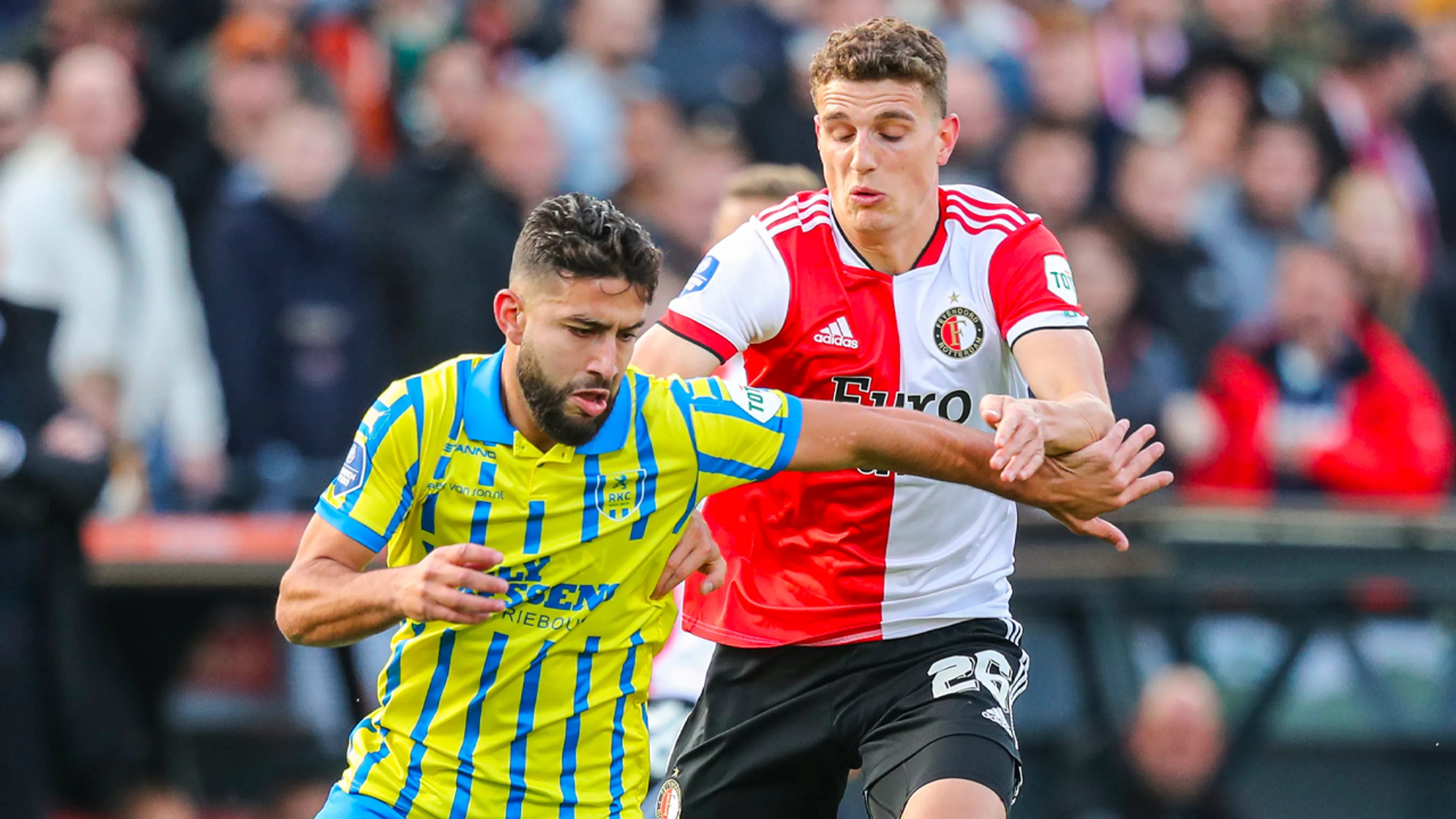 Feyenoord en RKC spelen oefenwedstrijd voor Oekraïne