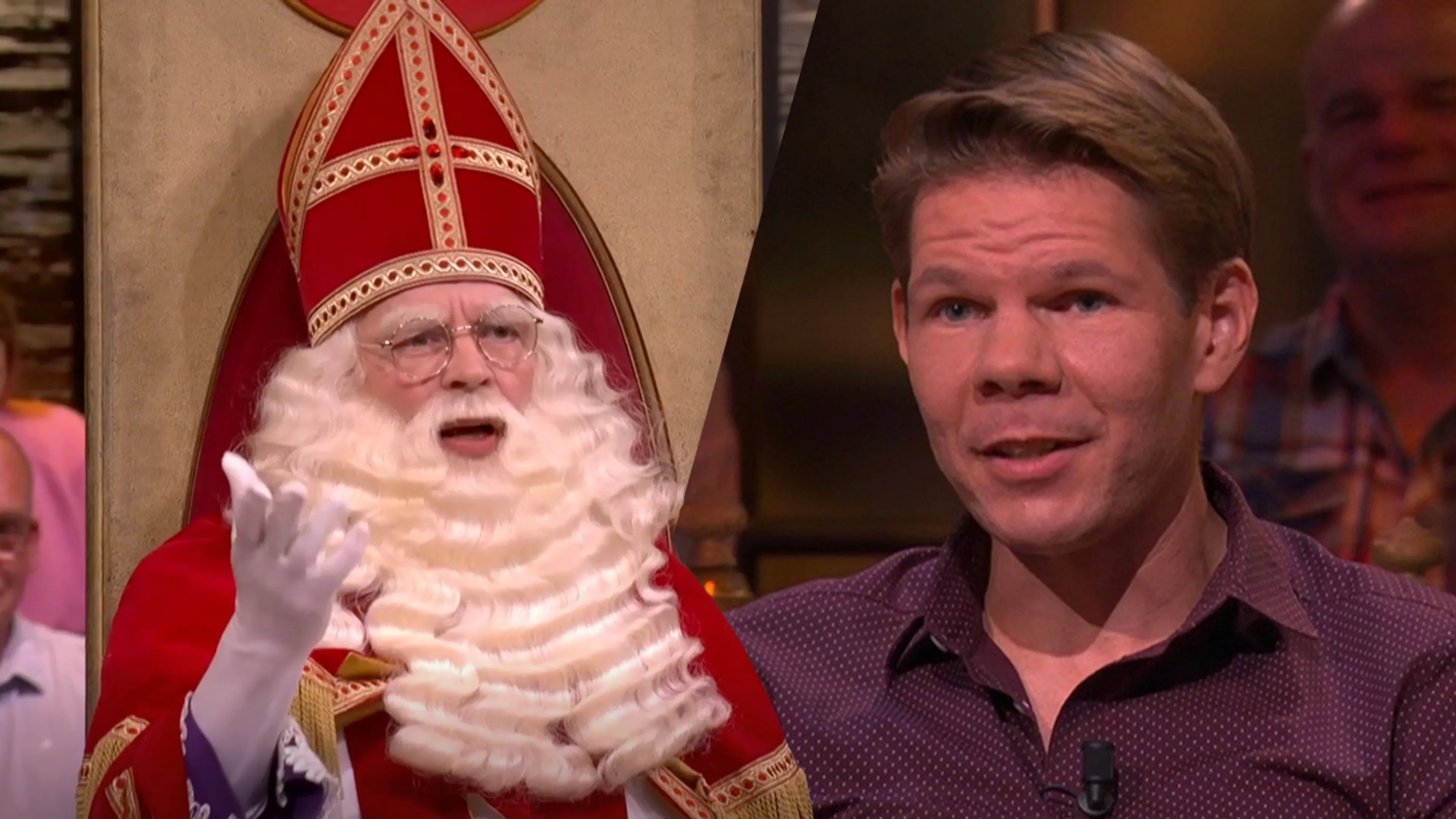Victor Vlam reageert in podcast op uitspraken van Sinterklaas over hem bij Vandaag Inside