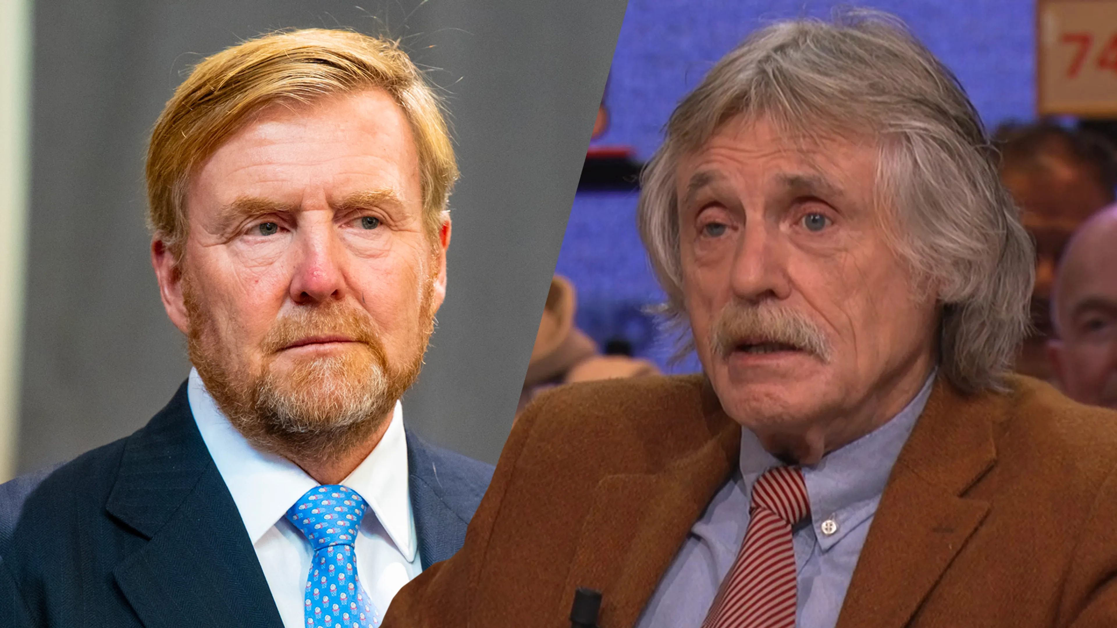 Johan Derksen ergert zich aan koning Willem-Alexander: 'Wie denkt hij nou dat hij is?!' 