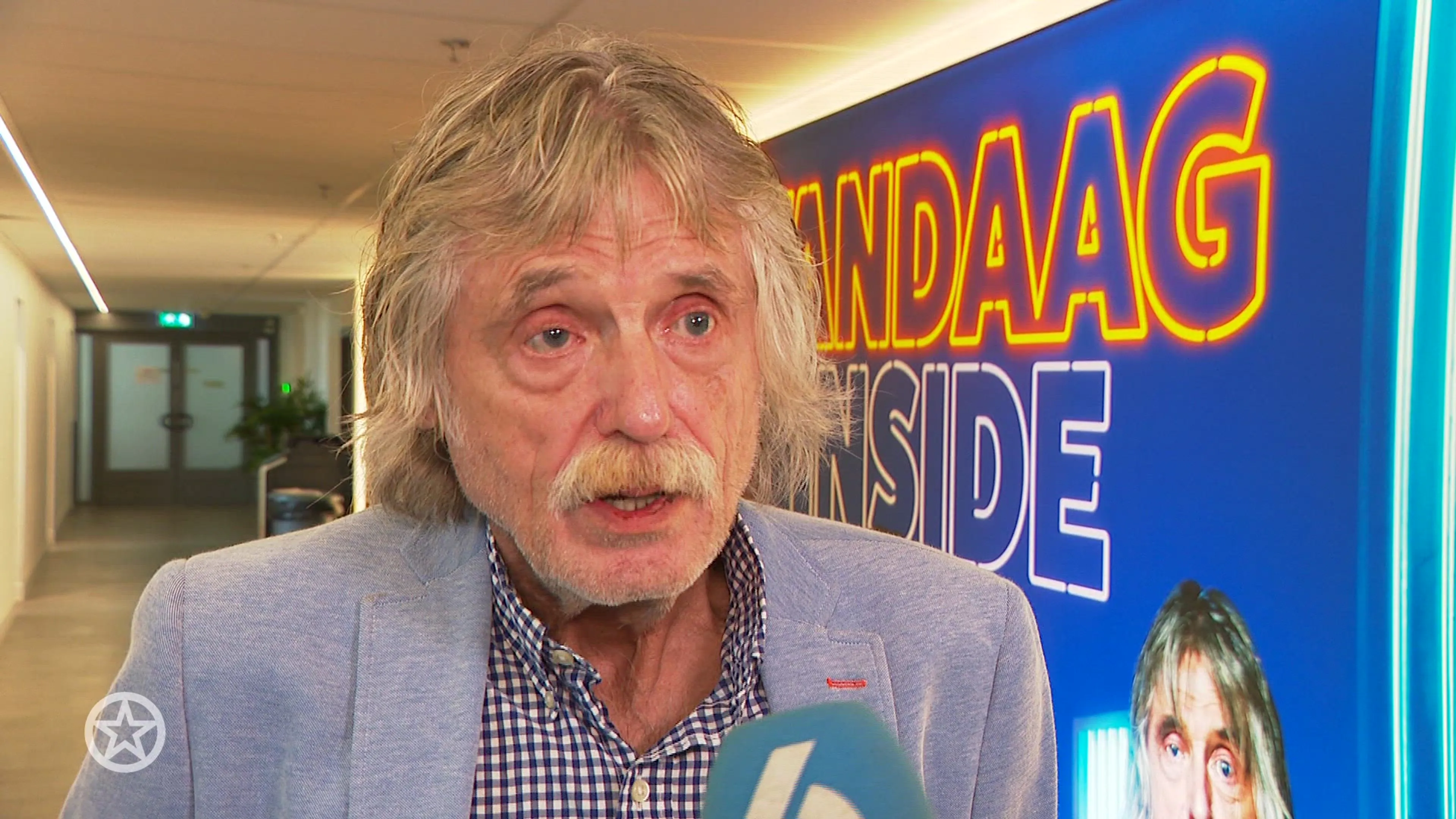 Johan Derksen vindt Victor Vlam een 'natuurtalent'
