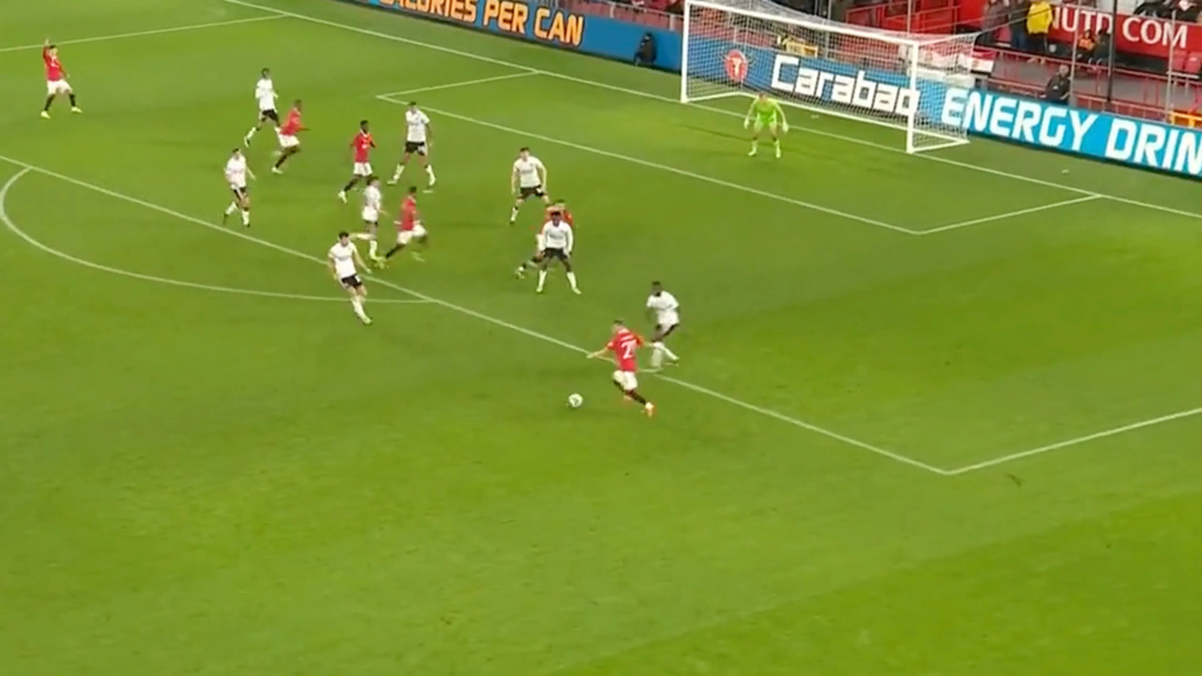 Videogoal: Antony schiet op heerlijke wijze raak voor Manchester United