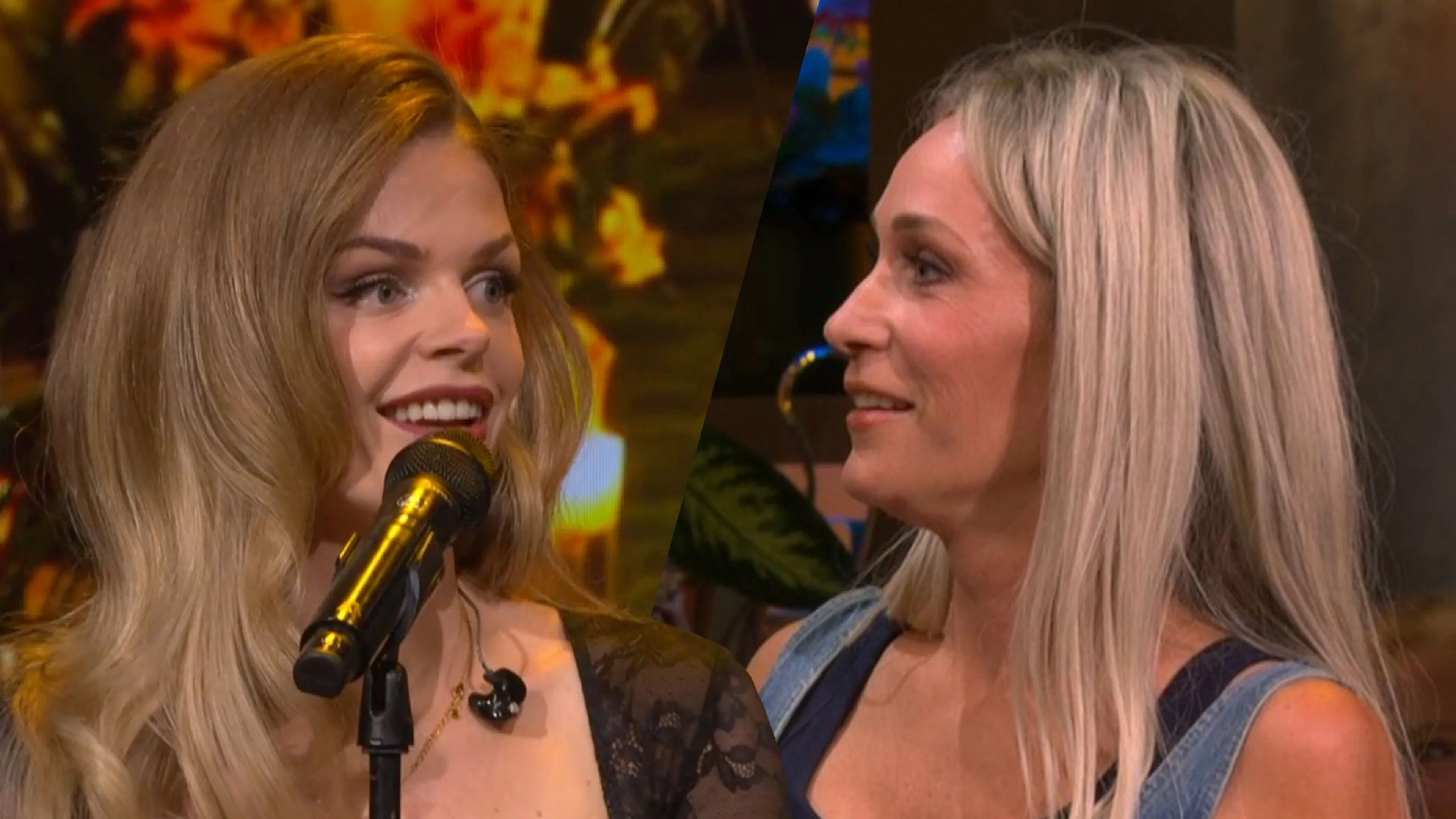 Hélène tegen Davina Michelle: 'Ik vind het Songfestival geen reet aan, maar als jij meedoet kijk ik'