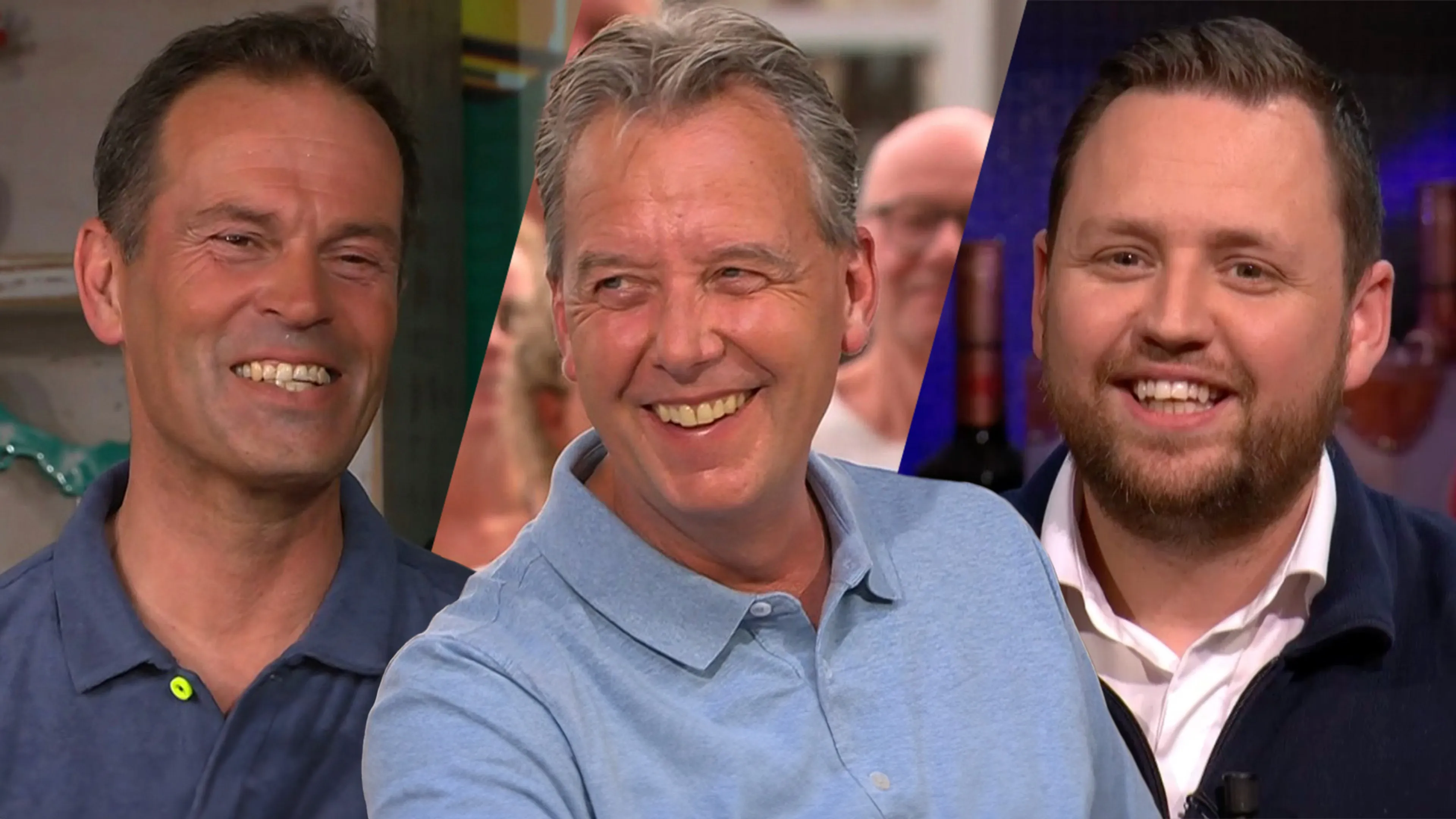 Bas Nijhuis, Valentijn Driessen en Dave Maasland maandagavond te gast bij Vandaag Inside