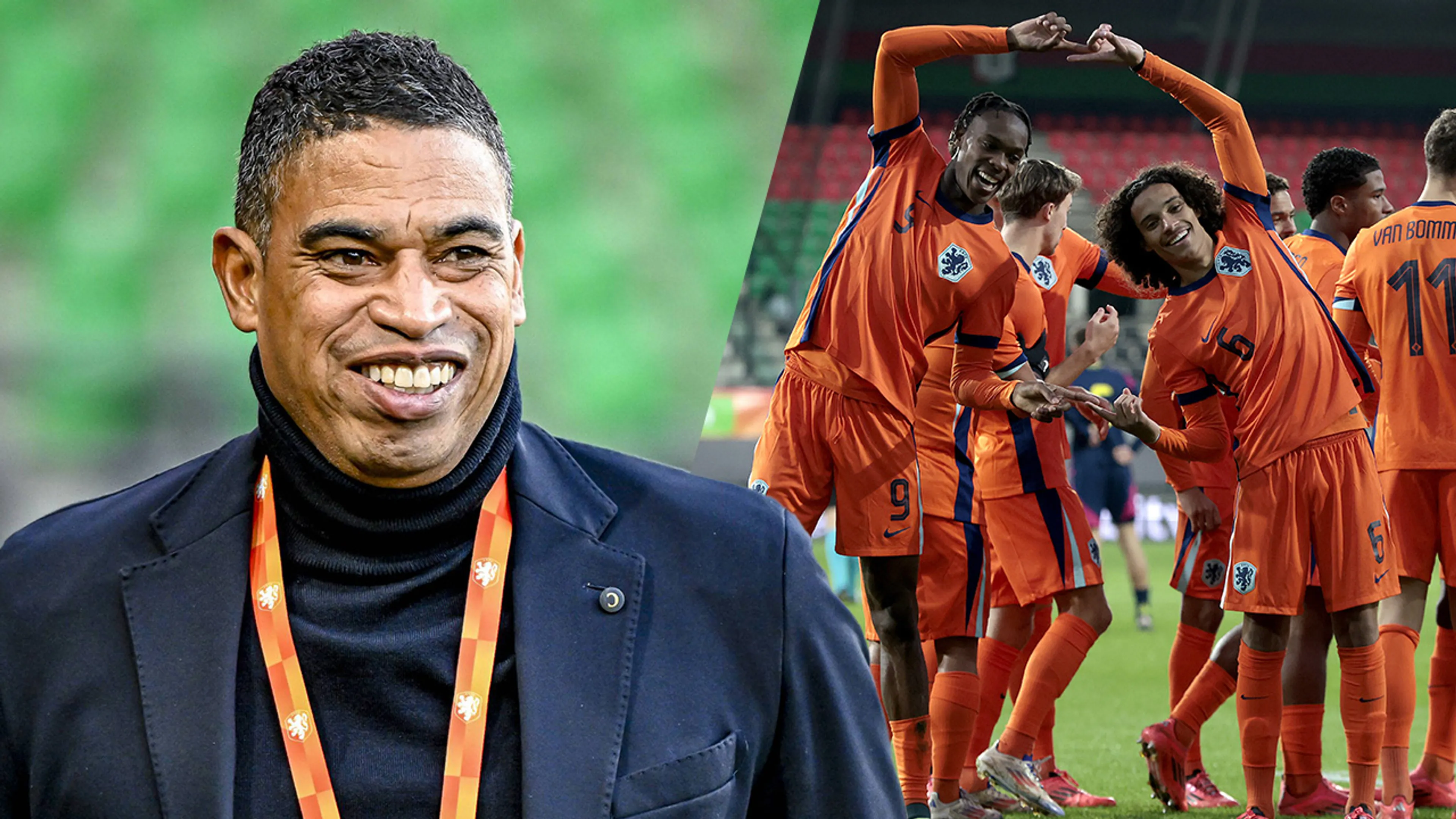 Bondscoach Reiziger schrijft geschiedenis; Jong Oranje boekt perfecte EK-kwalificatiereeks 