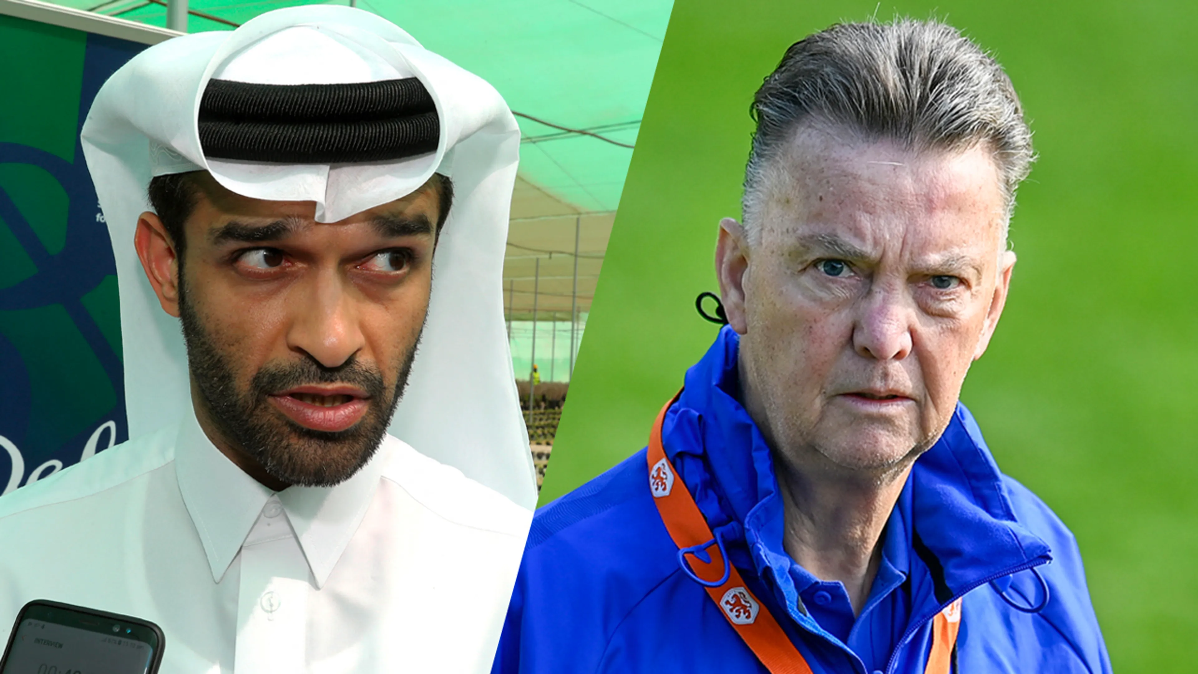 Qatar niet blij met ‘belachelijk statement’ Louis van Gaal 