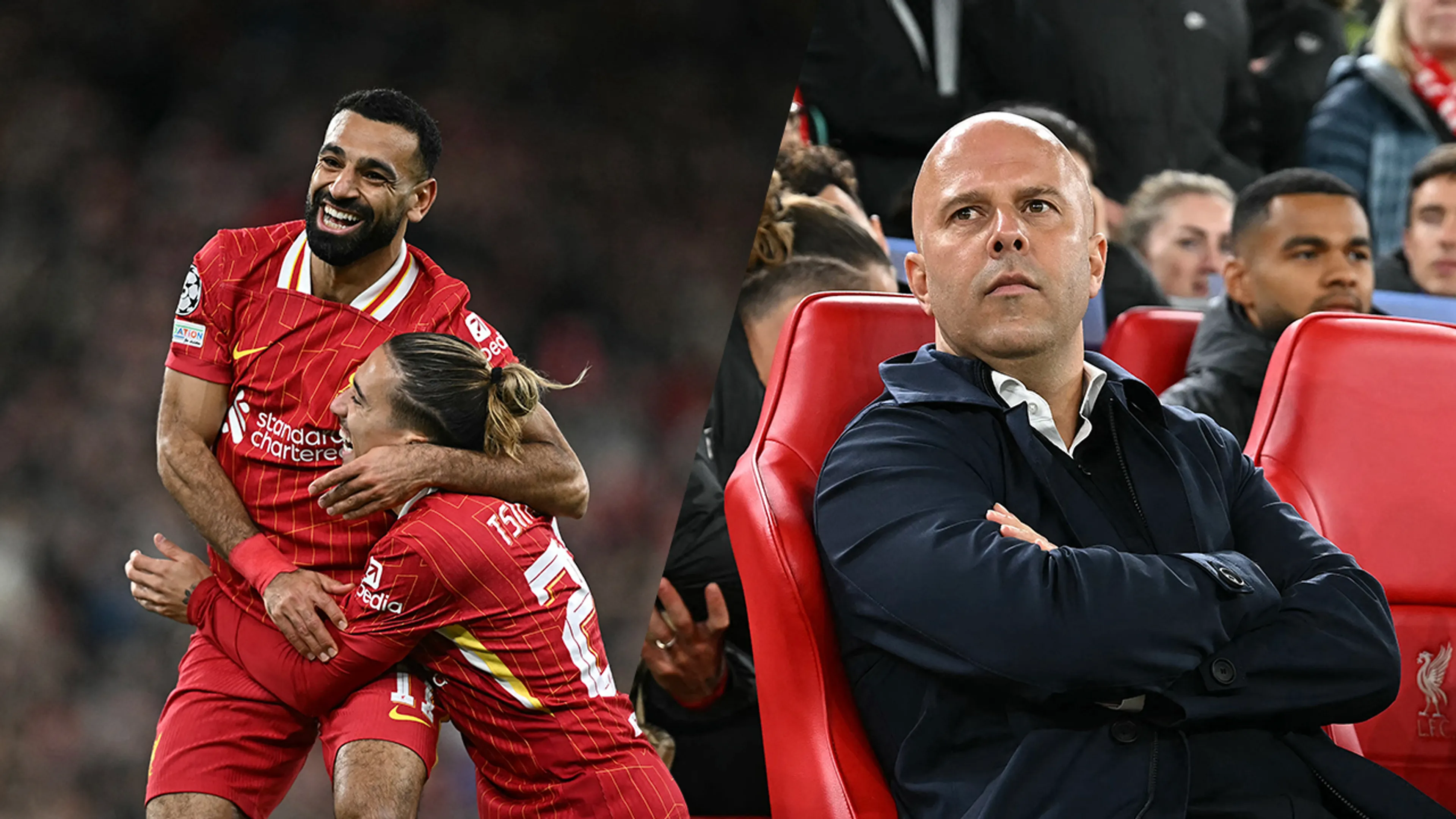 Slot wint met Liverpool van Bologna mede dankzij heerlijk doelpunt van Salah