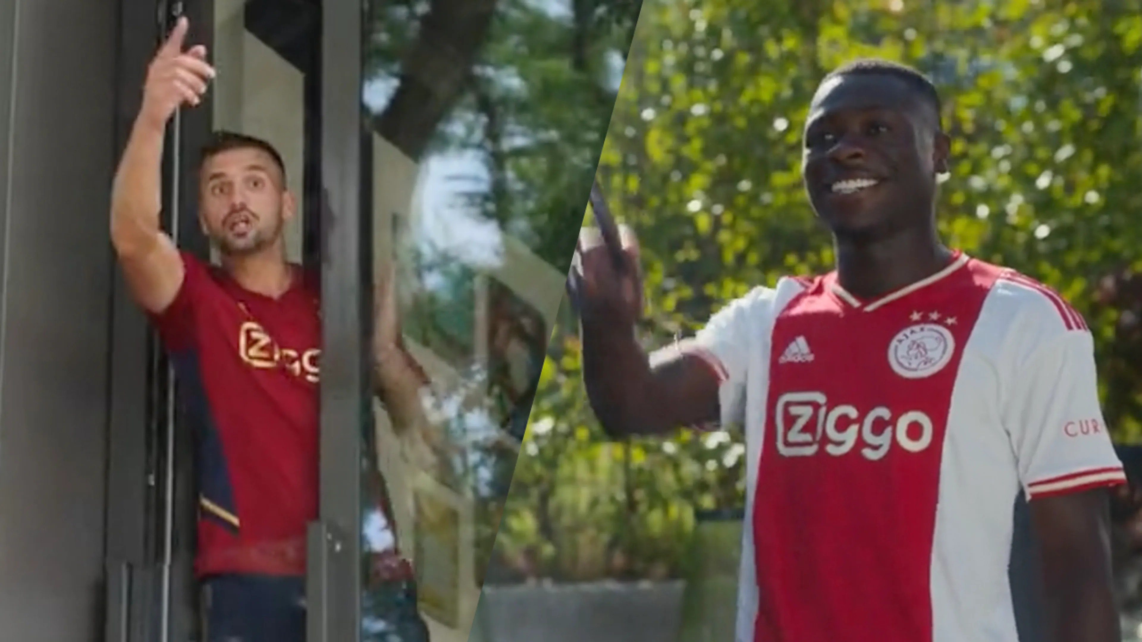 Video: Ajax-spelers schitteren in reclame: 'Tadic pakt straal!'