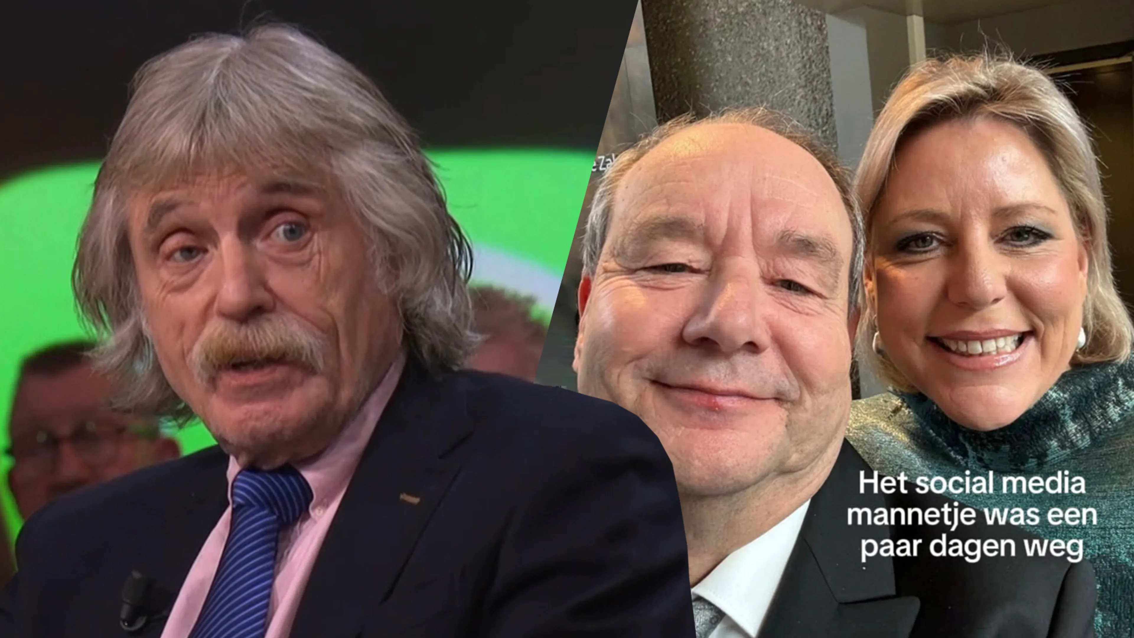 Johan Derksen geeft mening over ophef na opvallende Instagram-post van Hans Vijlbrief (D66)