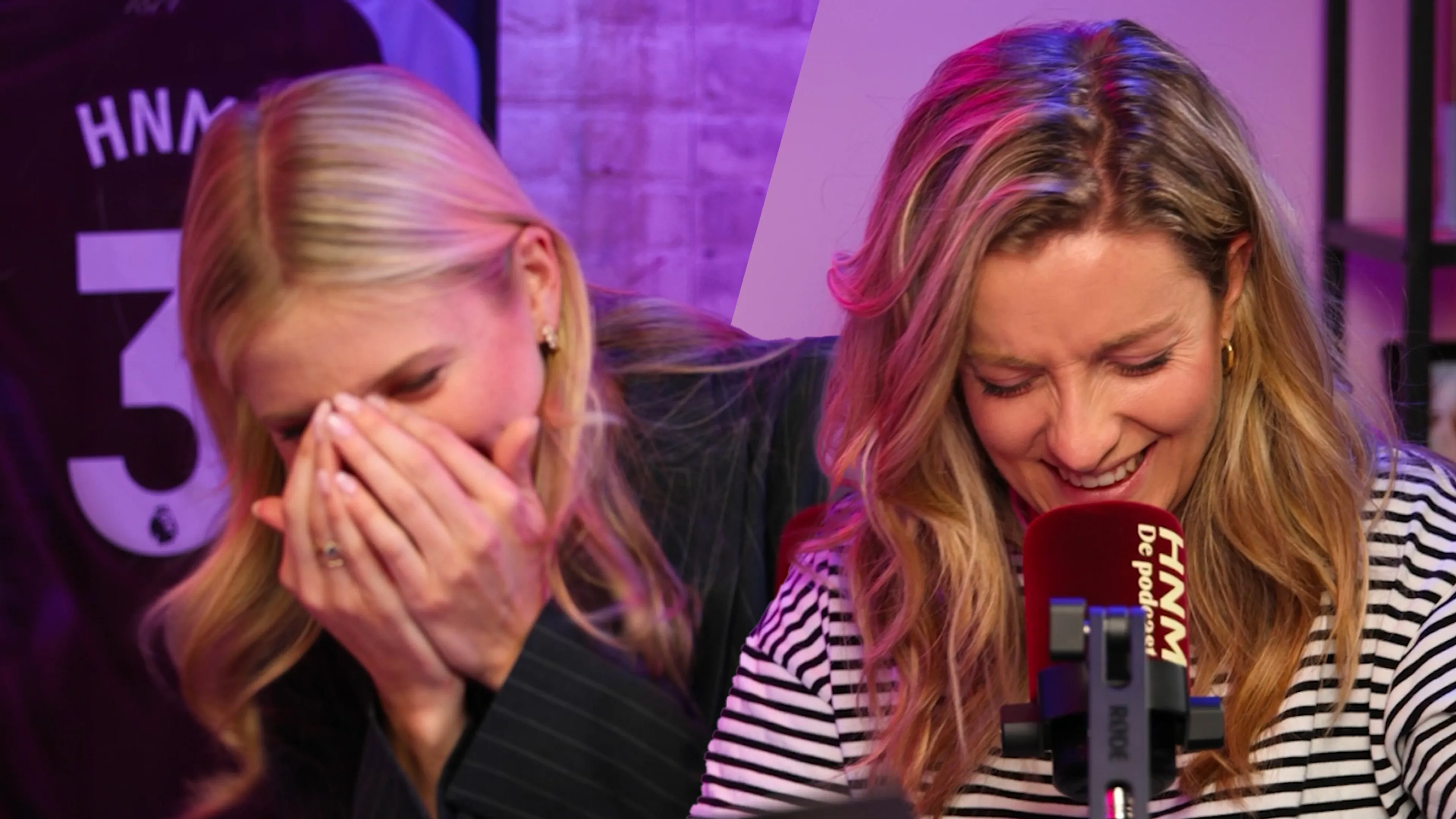 Noa Vahle houdt het niet meer na bloedordinaire opmerking van Merel Ek in HNM De Podcast