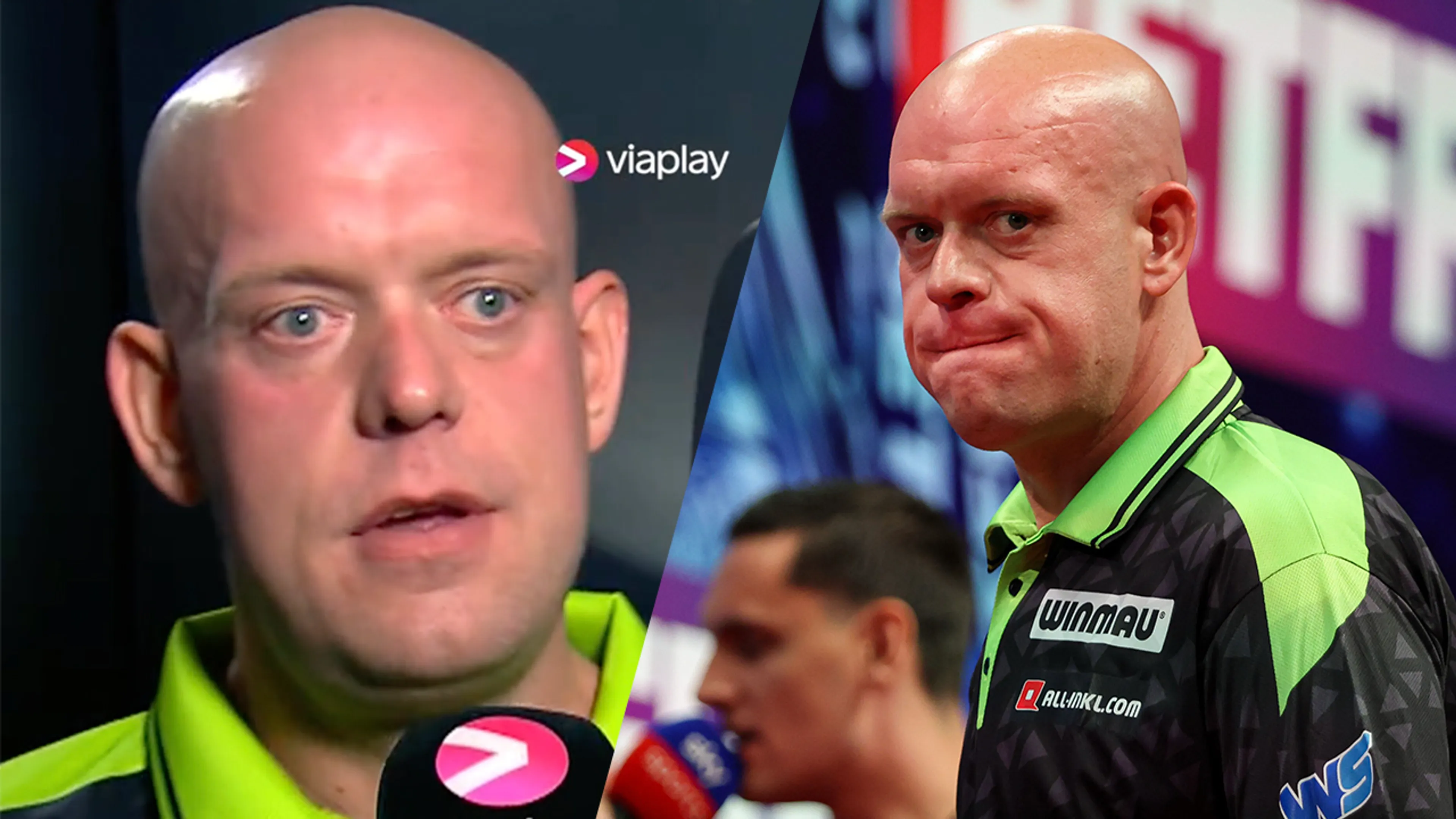 Video: Michael van Gerwen boos op zichzelf: 'Ik ben hier doodziek van, wat een t*fus spel!'