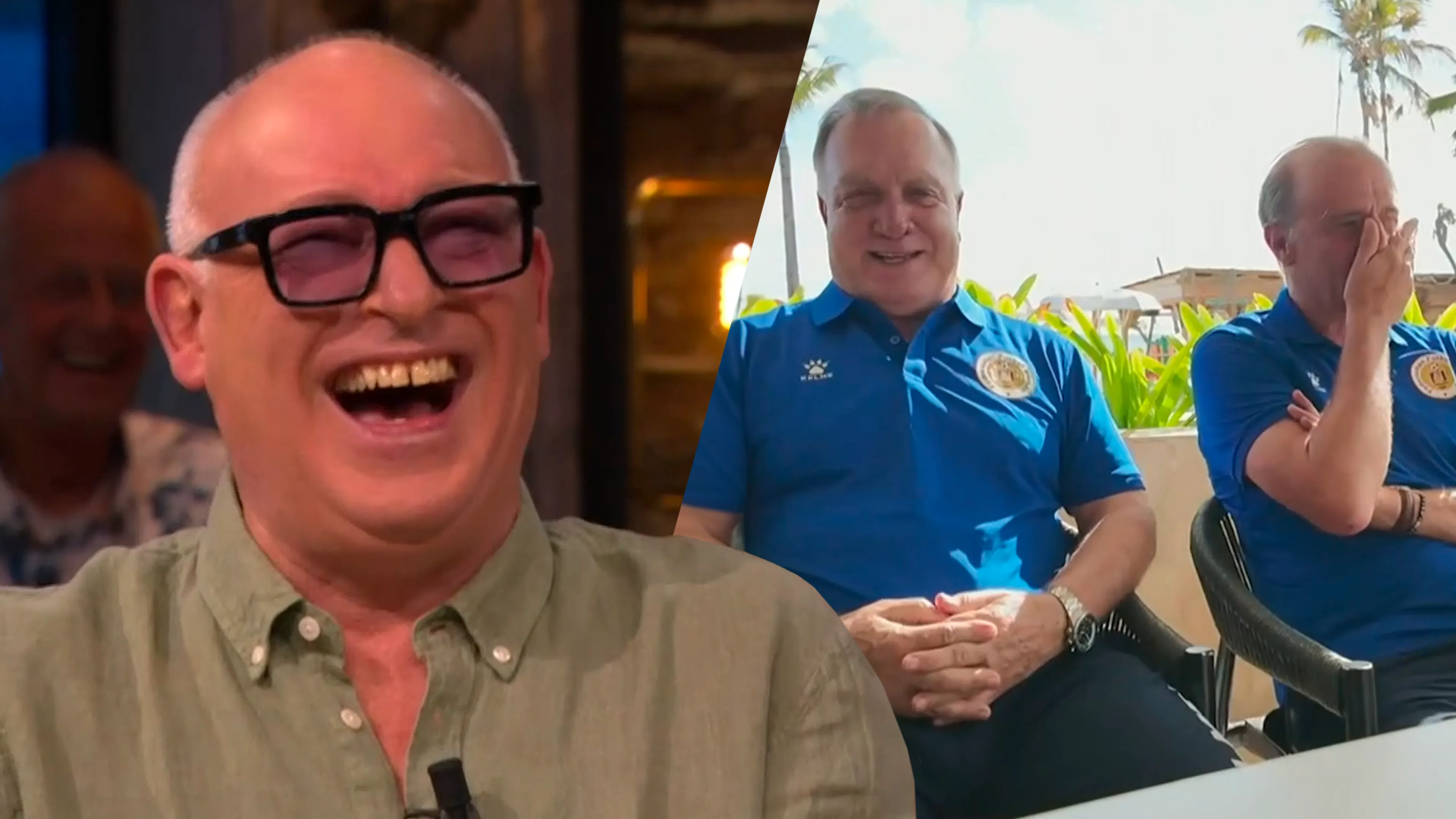 Héérlijke videocall bij Vandaag Inside met Dick Advocaat en Casper van Eijck!